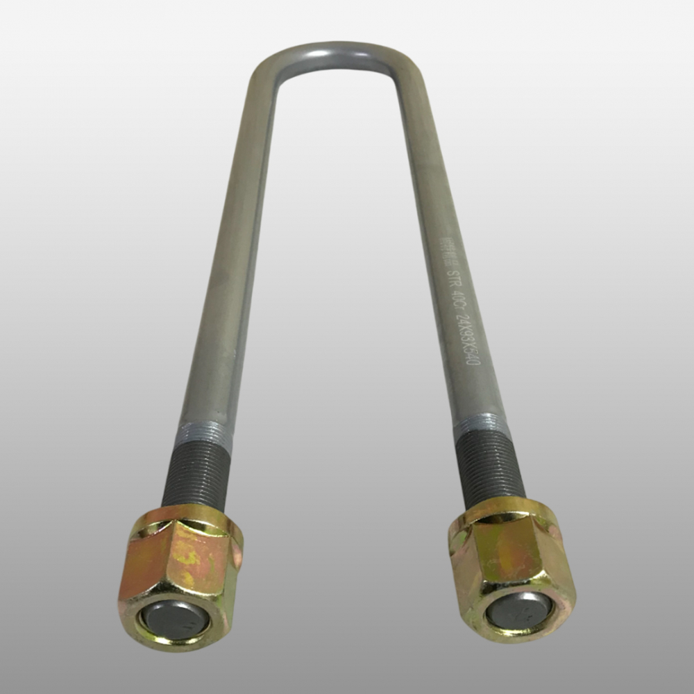 Стремянка задней рессоры M24*L540*93 (изгиб круглый)