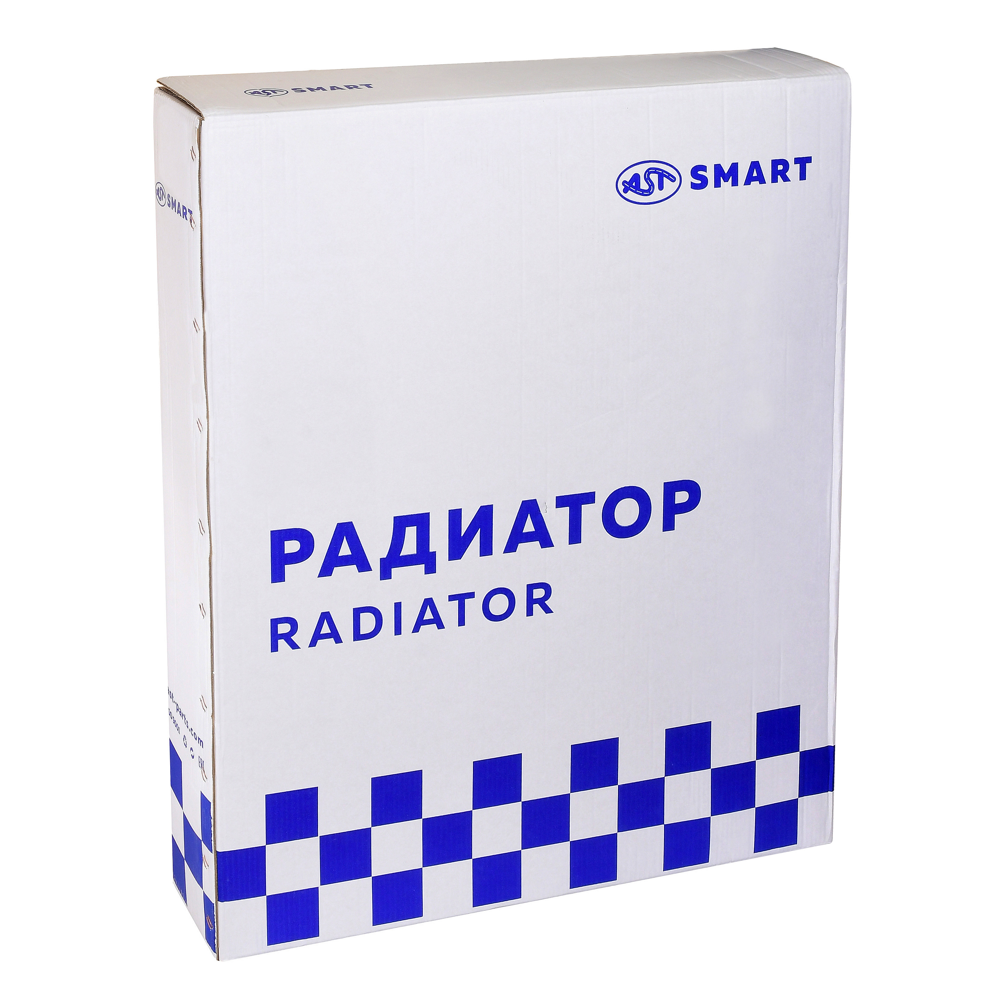 Радиатор FAW J5 (890x780x95) D=70 D=70 с алюминиевыми бачками  (AST1165/1301010-242/1301010-435) AST Smart