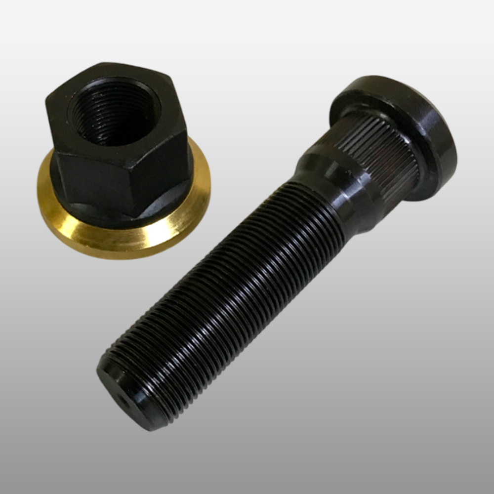 Шпилька колесная задняя с гайкой (с насечкой) L=90 D=25 M22 J7
