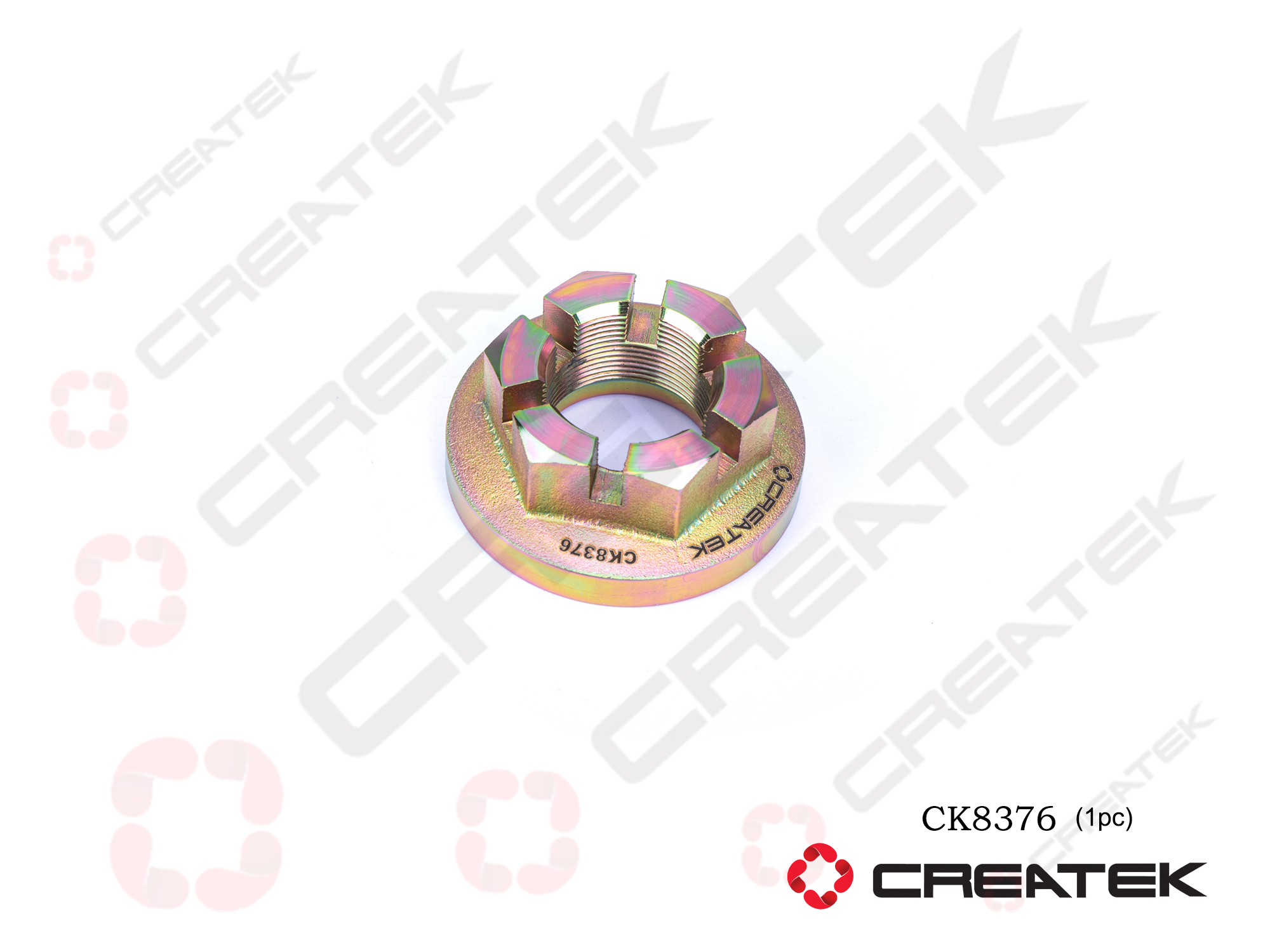 Гайка фланца ср., зад. моста CREATEK