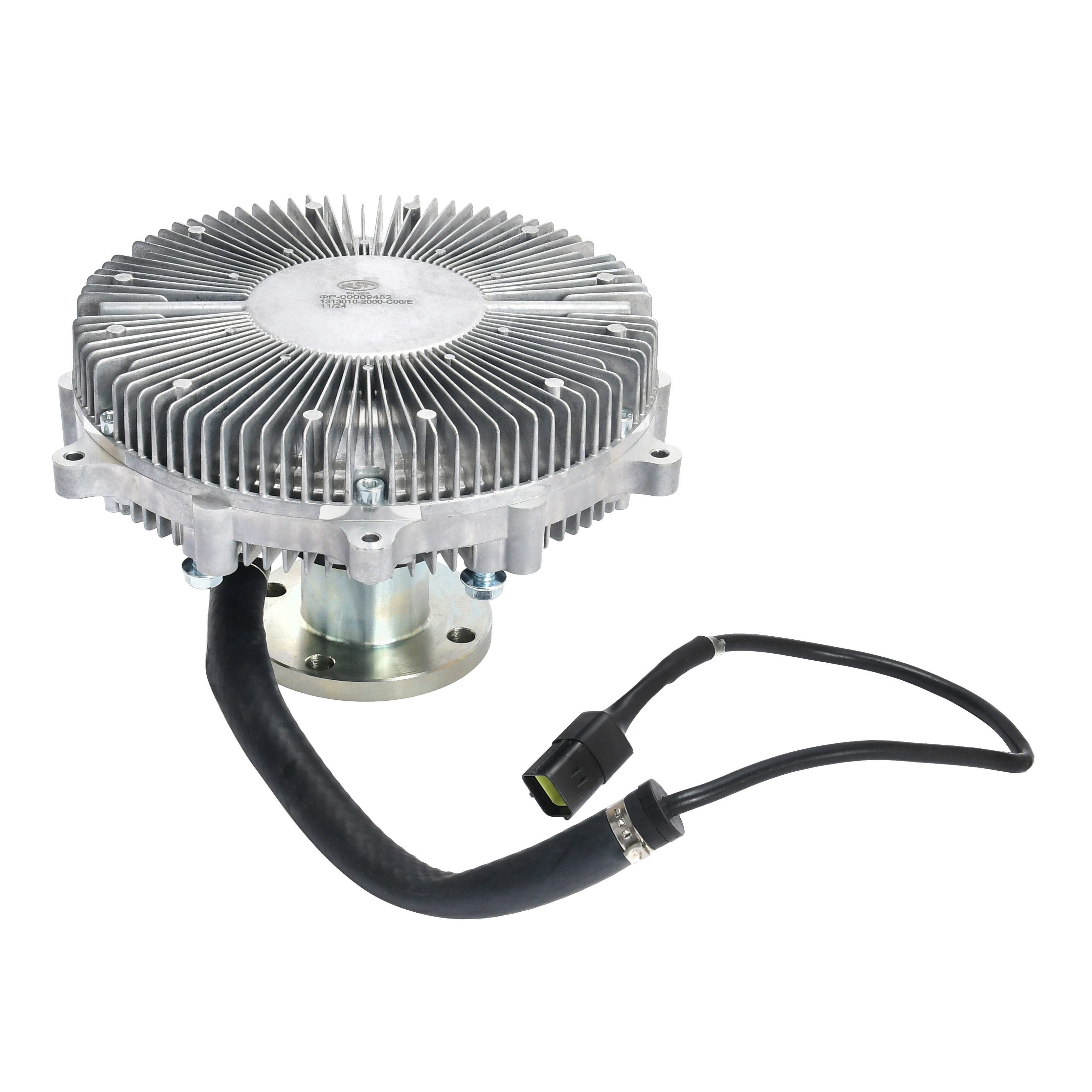 Муфта вентилятора FAW J7 CA6DM3-55E53 электрическая (AST1093/1313010-2000-C00/E) OEM AST Silver