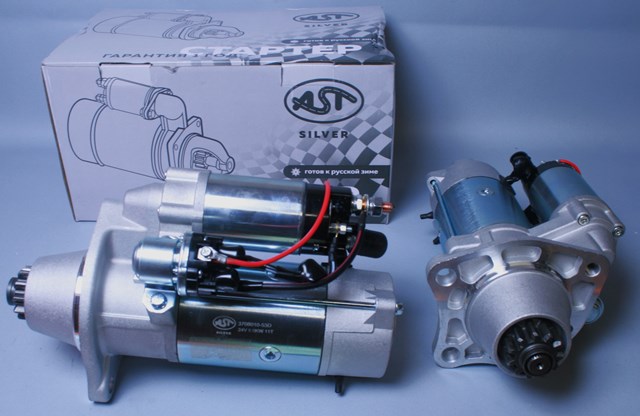 Стартер FAW J6/J7 11 зуб. CA6DM/CA6DM2/CA6DM3 (AST1395/M105R3003SE/3708010-53D/3708010-81DJ) AST Silver