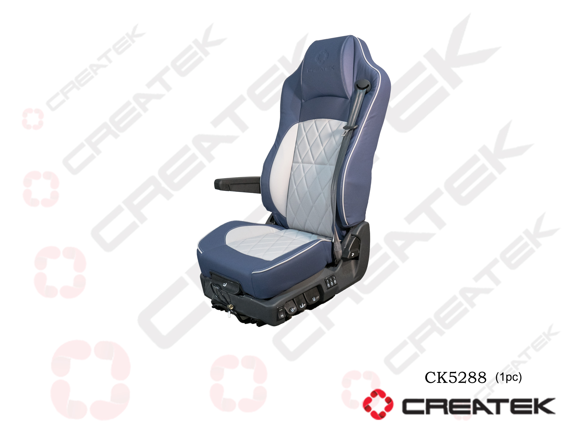 Сиденье водительское на пневмоподушке CREATEK