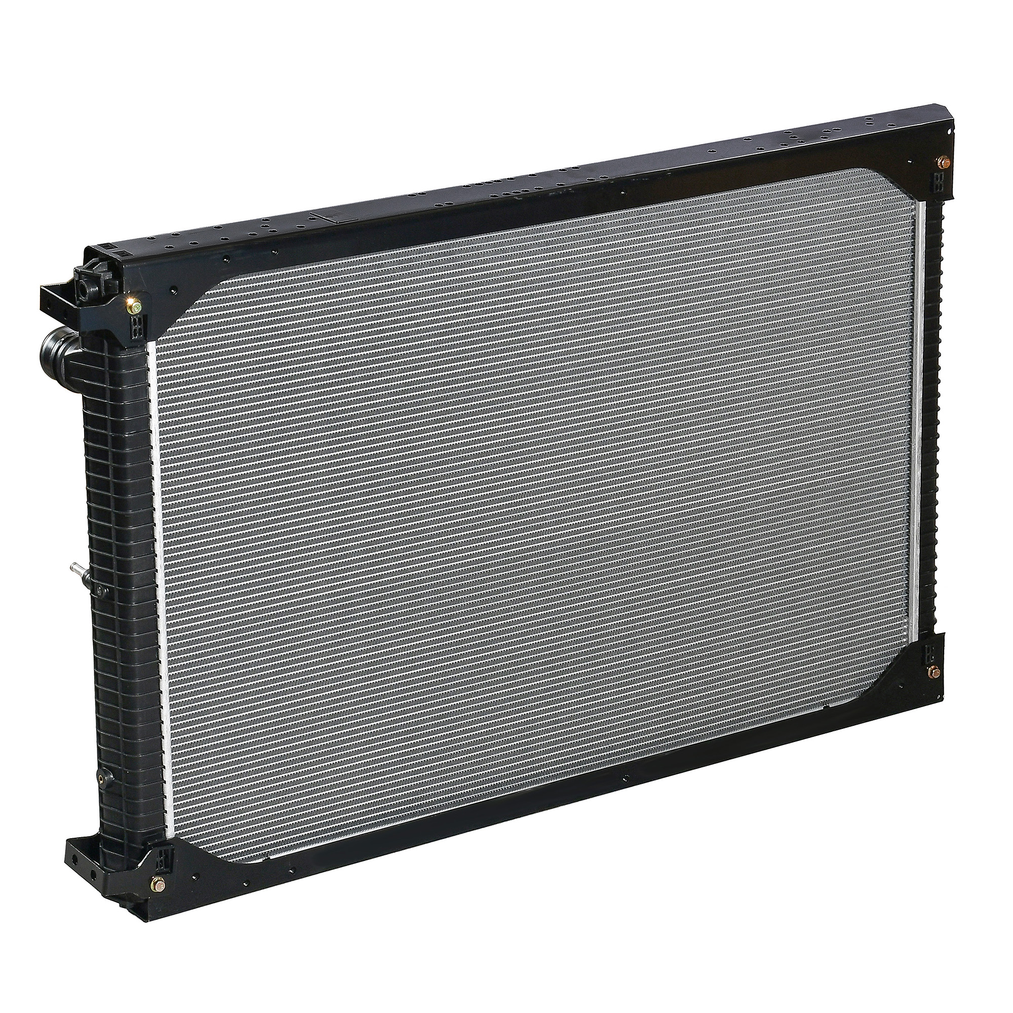 Радиатор WP13 SHAANXI (1200x750x80) D=60 D=60 X3000/X6000 с пластиковыми бачками (AST1802/SZ953000832/DZ97259532003) AST Silver