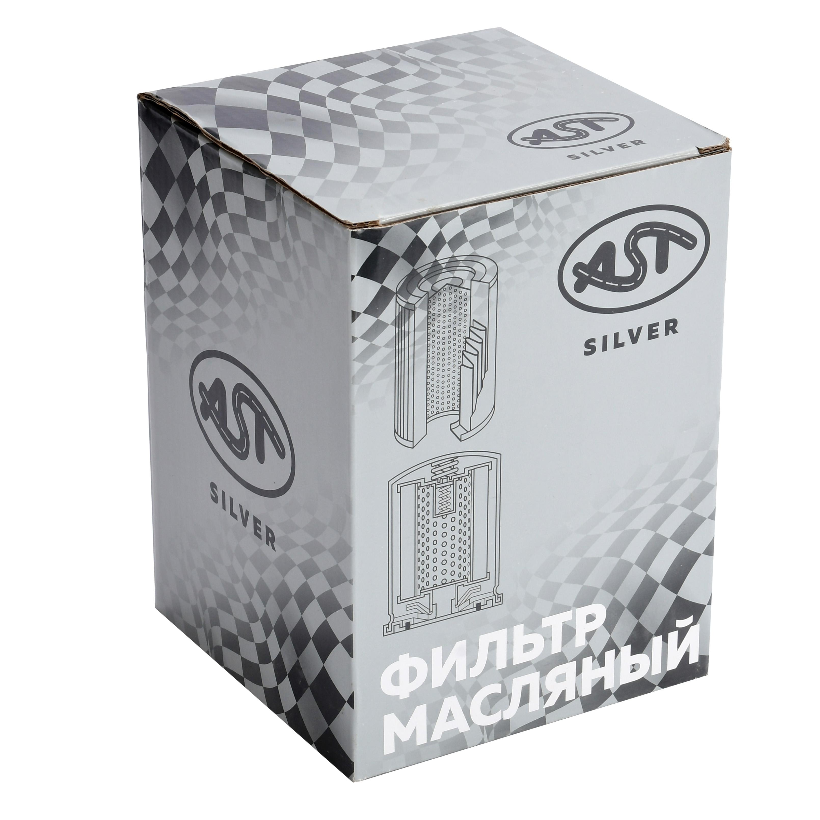 Фильтр масляный HONGYAN (AST1635/5802302817/5801649910/JXB623) AST Silver