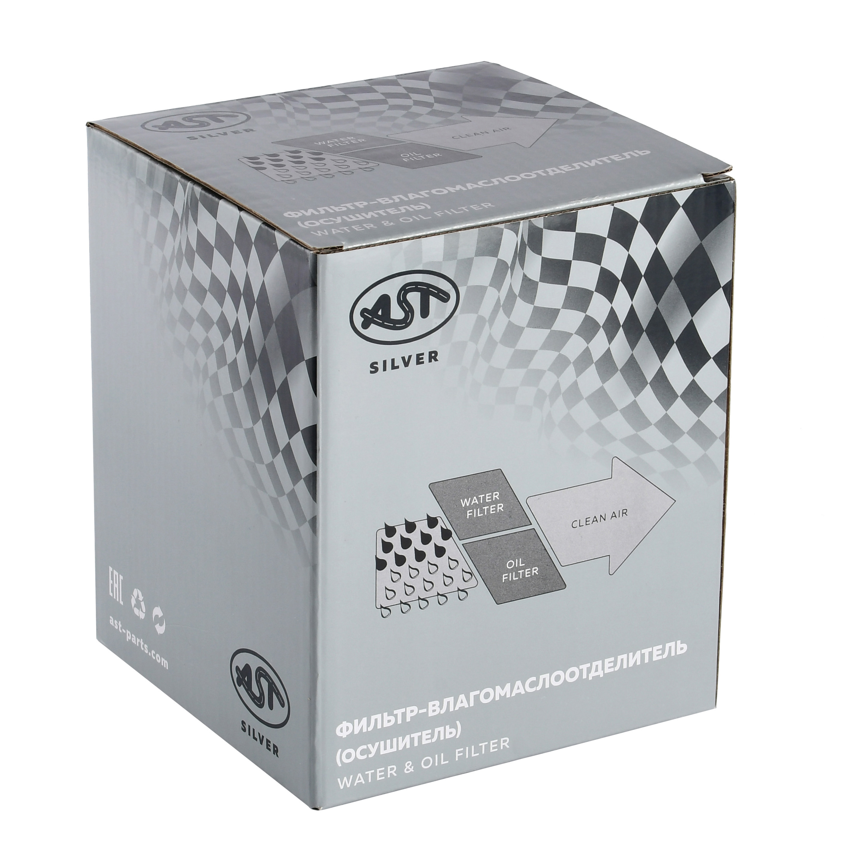 Фильтр осушителя M39x1,5 с маслоотделением (AST1567/SAD-3588201/4324102232) AST Silver