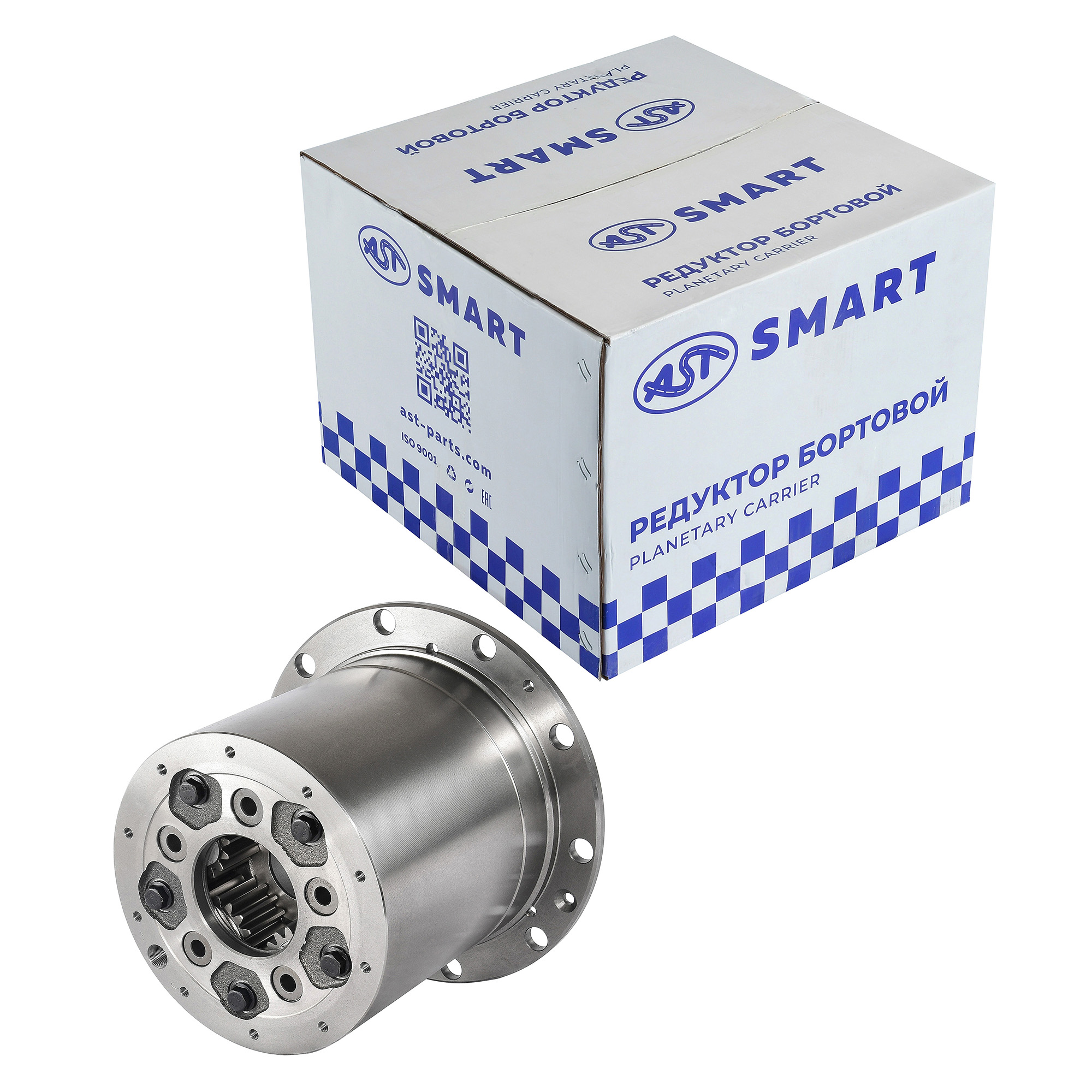 Редуктор бортовой в сборе SHAANXI X3000/F3000 мост MAN (AST2621002/19081910301/81.35114.0110/81.35114.6113) AST Smart