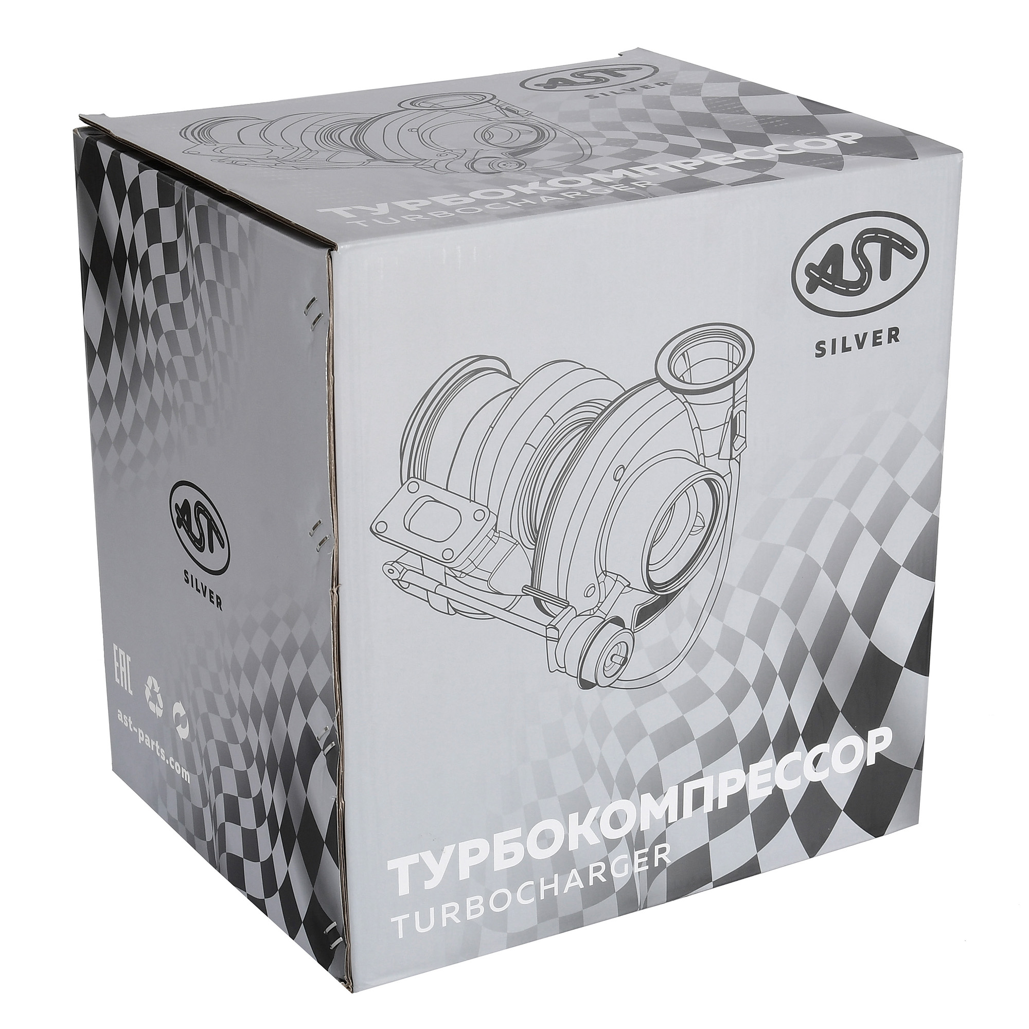 Турбина WP6.210-240 под хомут (AST0282008/13033237) AST Silver