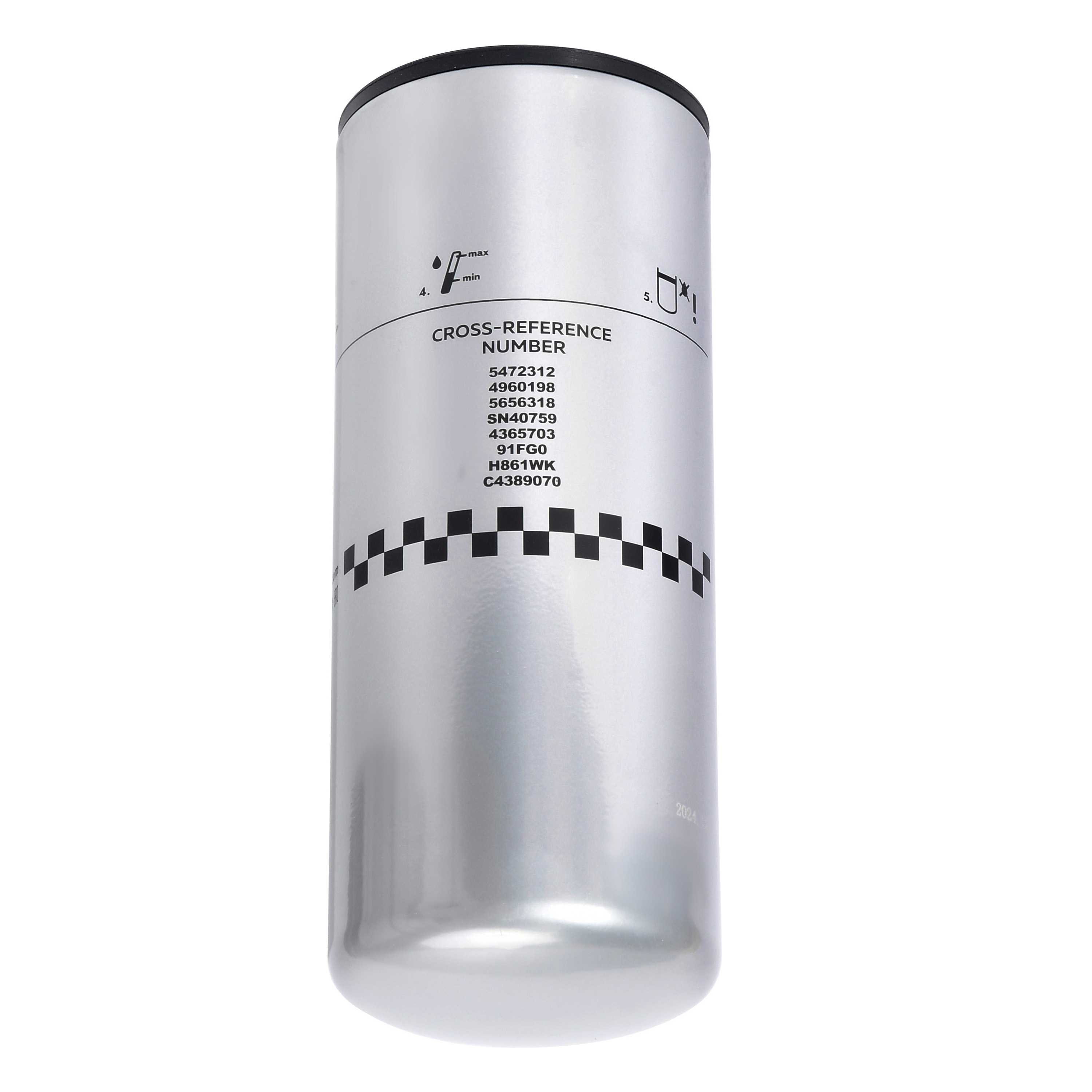 Фильтр топливный DONG FENG GX DFH4180 CUMMINS ISZ14 E5/E6 (AST1660/5472312/4960198/5656318/SN40759/4365703/91FG0/H861WK/C4389070/FF5891NN) AST Silver