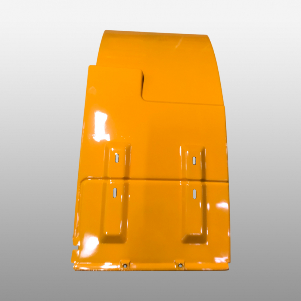 Брызговик SHAANXI F3000/X3000 задний левый (ОРАНЖЕВЫЙ) (DZ13241230413)