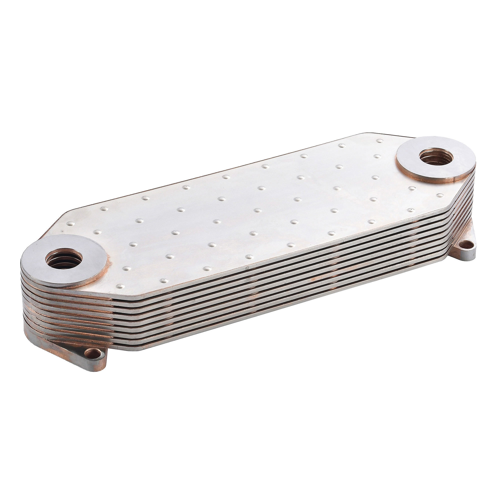 Радиатор масляный (теплообменник) CA6DM3 FAW J7 (AST1199/1013010-M54-0000NY) AST Smart