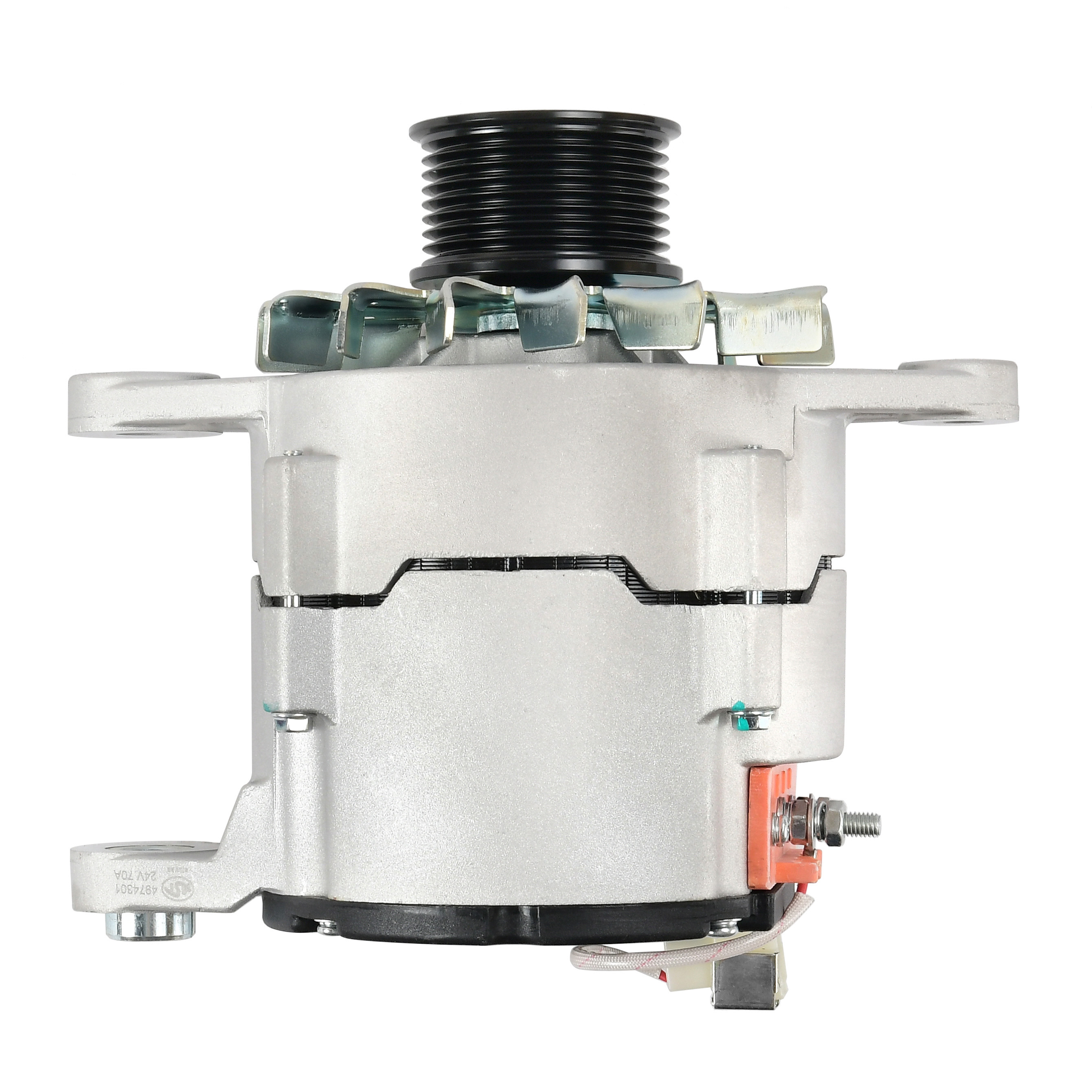 Генератор CUMMINS DF 6LTAA8.9, ISLe8.9 28V70A (AST1027/4939018/4942002/3979372/4934903/4946255/JFZ2710F) AST Silver