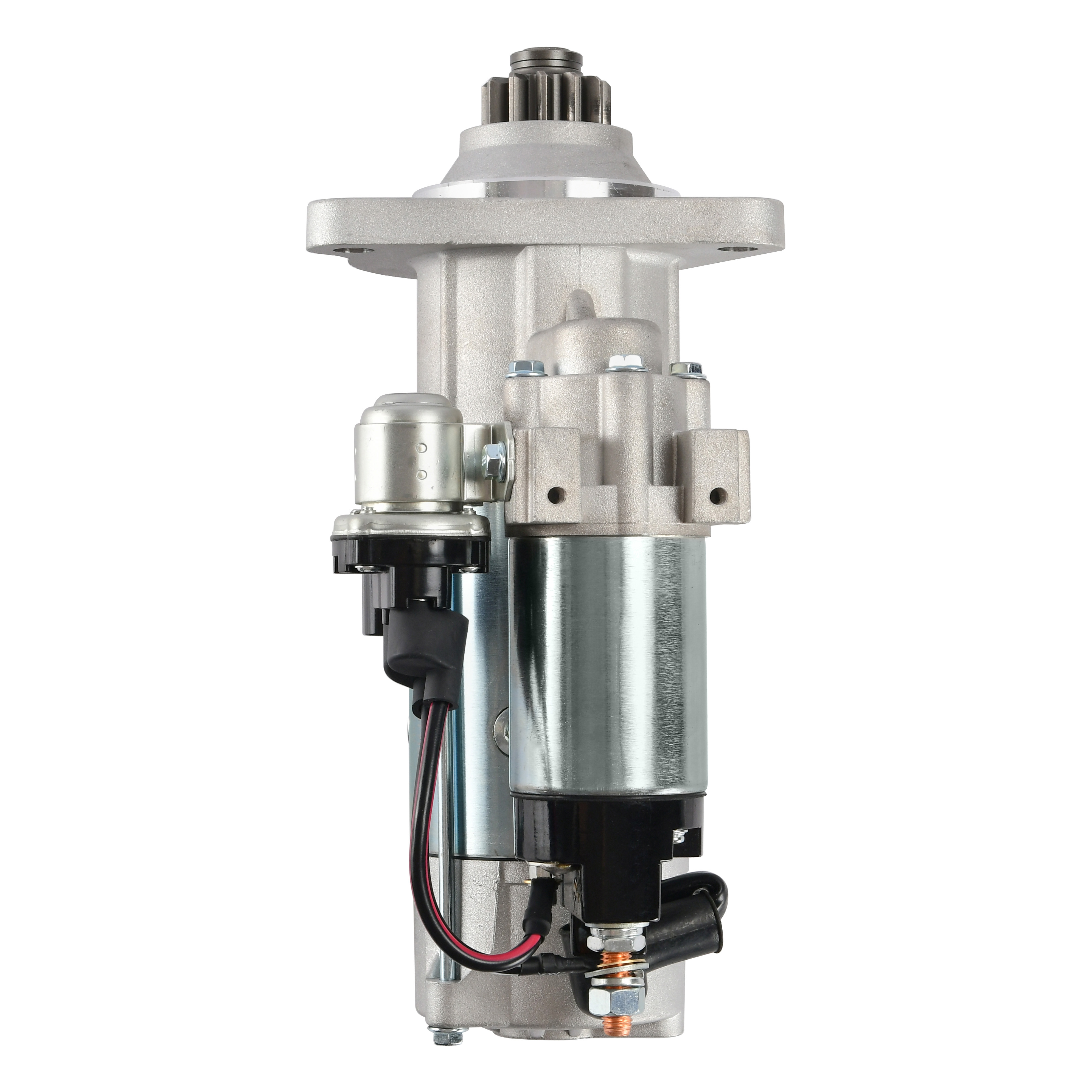 Стартер MC11/13 HOWO T5G/T7H MAN 12 зуб. (AST1403/0986022640/51.26201-7199/51.26201-7284/200V26201-7199) AST Silver