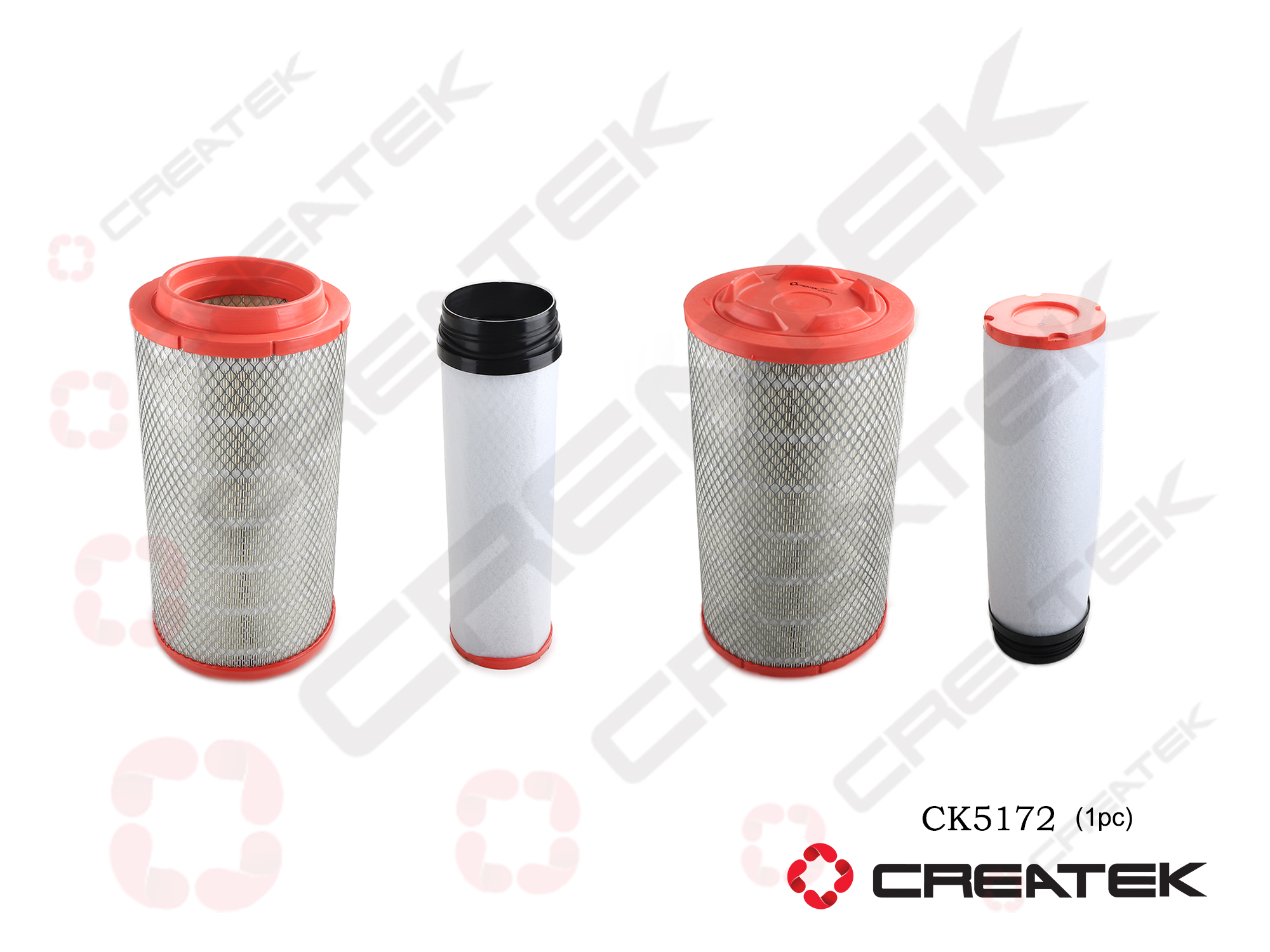 Фильтр воздушный 2342 HOWO T5G/T7H CREATEK (752W08400-6002/3)