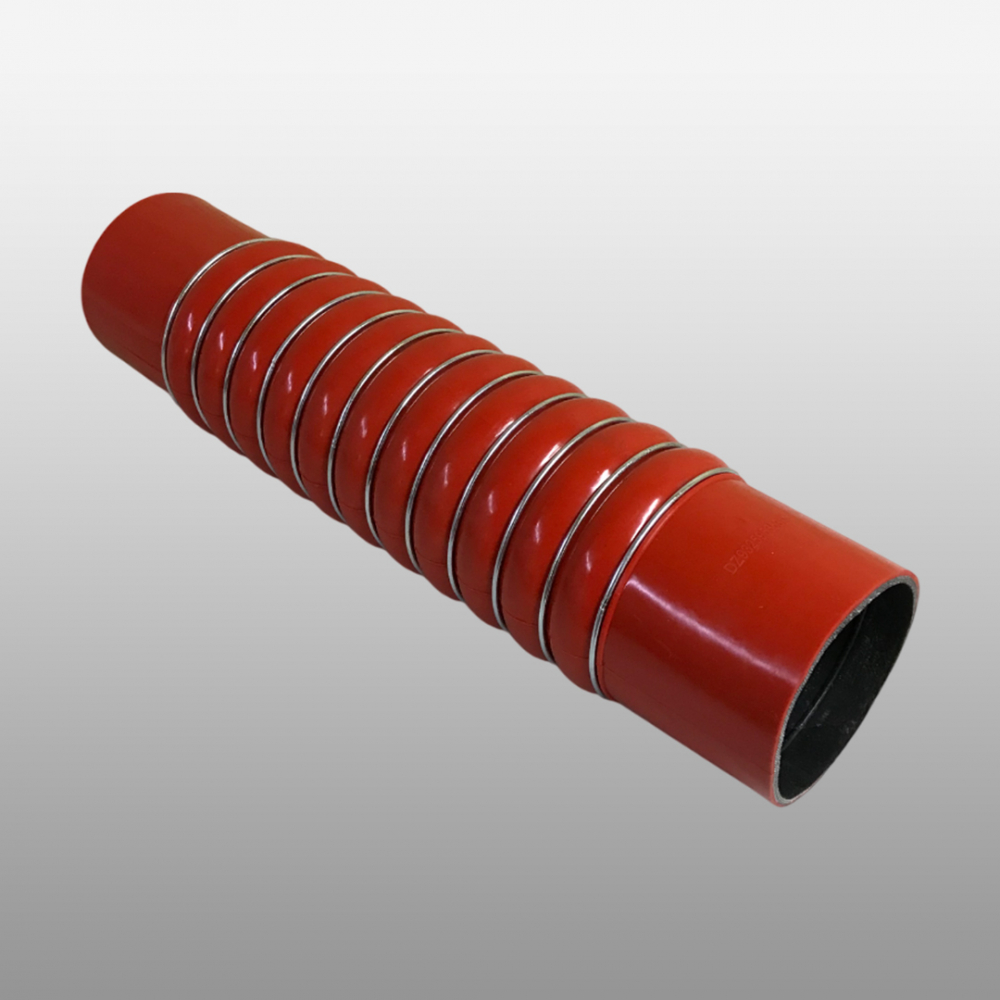 Патрубок SHAANXI F3000 WP10 интеркулера L=425 D=114/100 QINYAN (20007806/DZ912595350780/DZ9114530780/DZ93259535315)