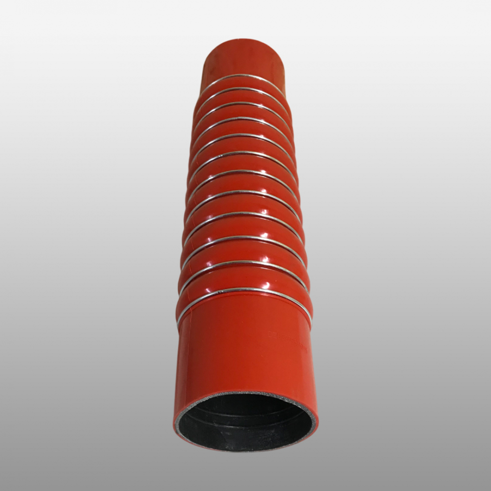 Патрубок SHAANXI F3000 WP10 интеркулера L=425 D=114/100 QINYAN (20007806/DZ912595350780/DZ9114530780/DZ93259535315)