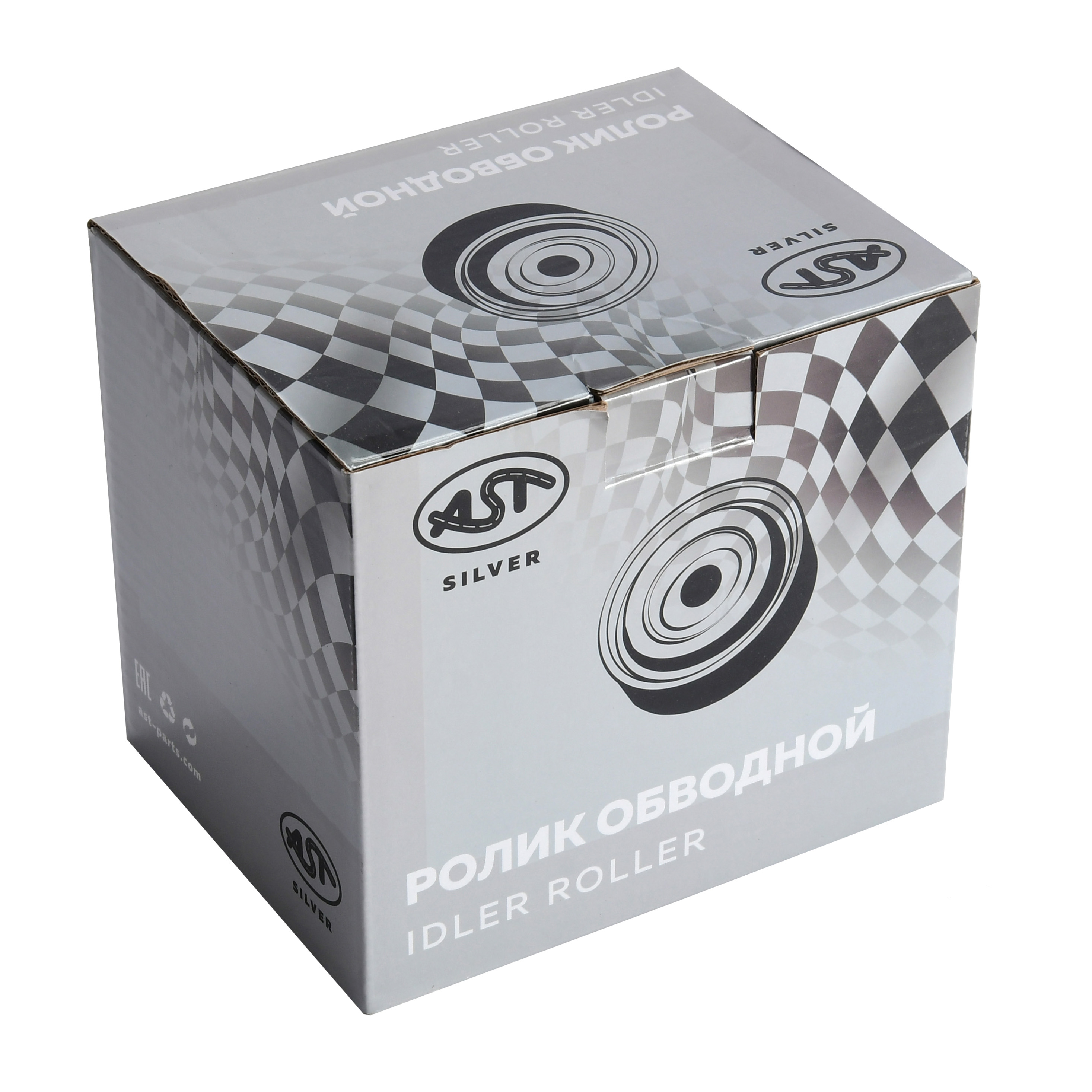 Ролик обводной FAW J6 CA6DL2 8PK (AST1358/1023020A36D/1023020-36D) AST Silver