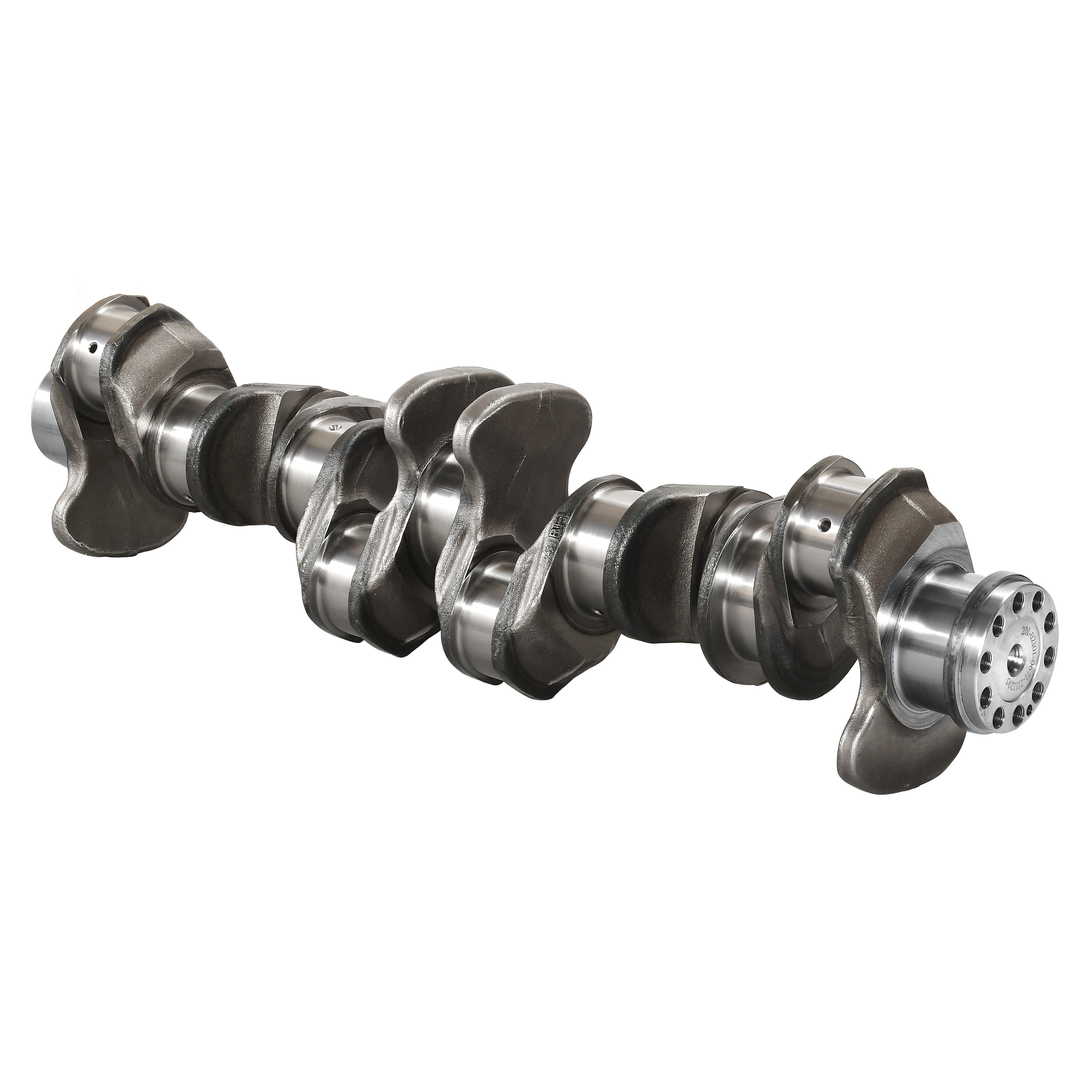 Вал коленчатый  (коленвал) OEM MC11 HOWO T5G СТАЛЬ (AST1794/201-02101-0671)  AST Silver