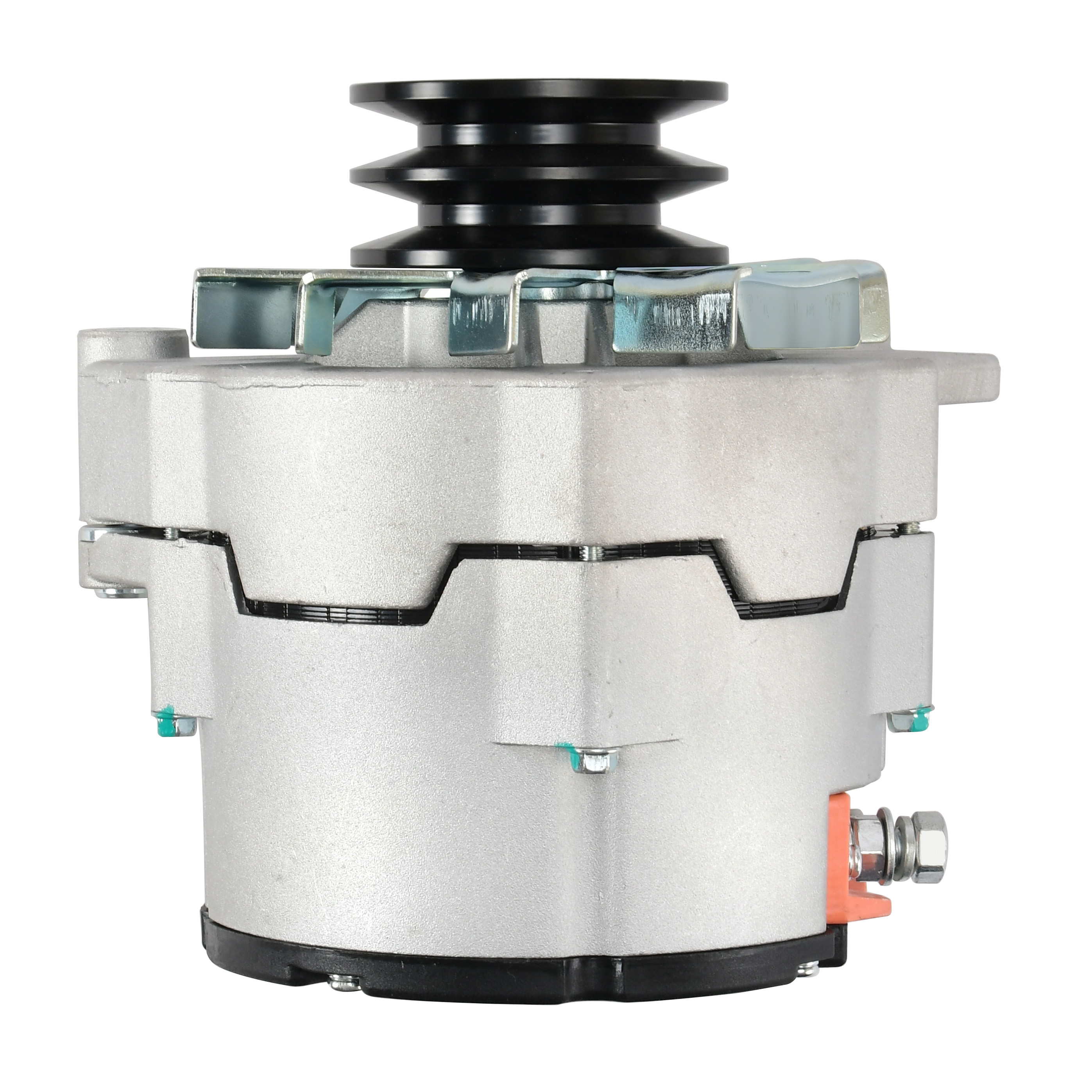 Генератор DEUTZ TD226  JFZ2501, JFZ2517B2 два клин. ремня (28V, 55A)  (AST1030/13024345/4110000991005/SP102071/JFZ2501) AST Silver