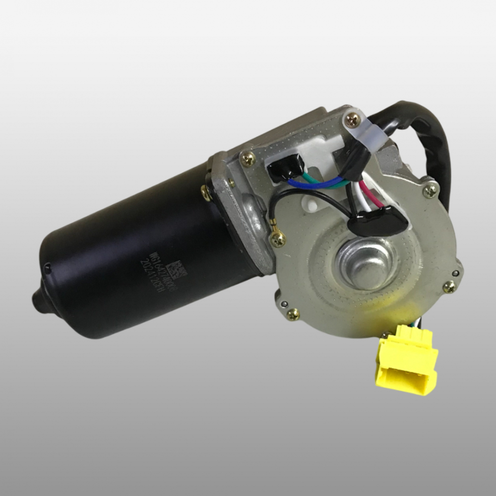 Мотор стеклоочистителя HOWO (24v) (прямоугол.фишка вал 9мм) (WG1642740008)