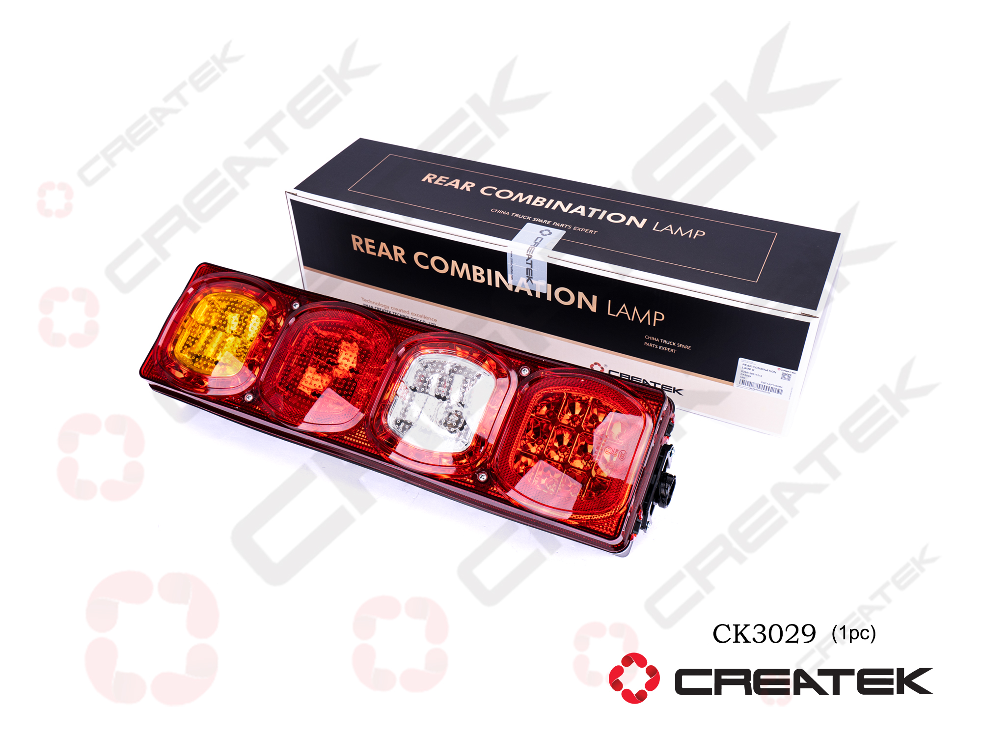 Фонарь задний X3000 правый CREATEK