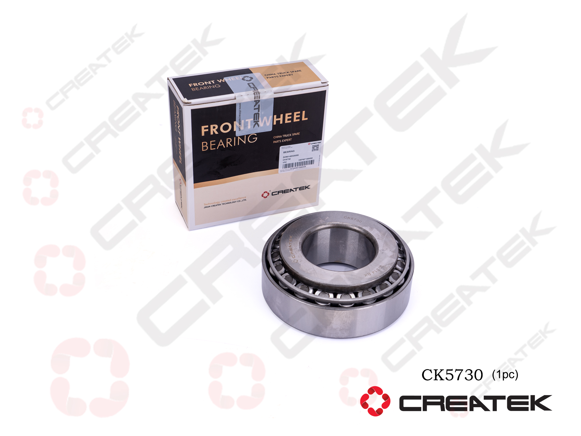 Подшипник конический роликовый 32314BX CREATEK