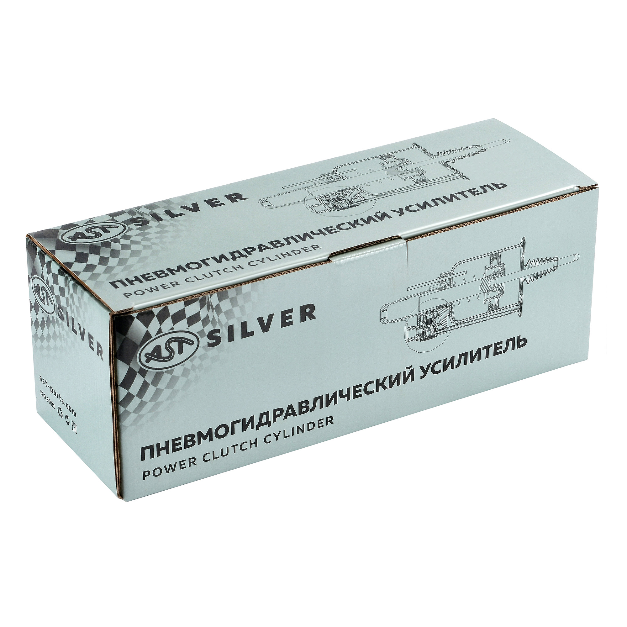 ПГУ D=102 CUMMINS DONG FENG (AST0482002/1608010-T1102) OEM AST Silver