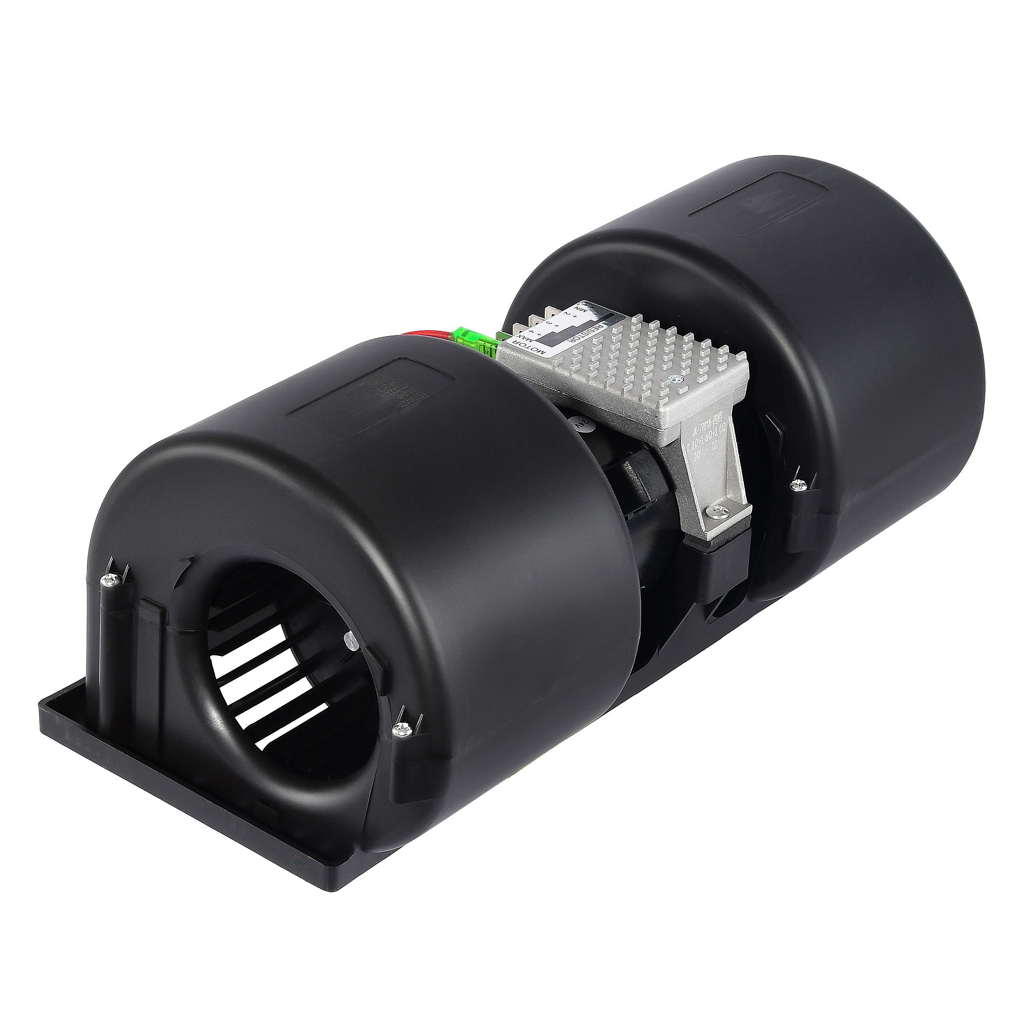 Мотор отопителя SDLG 956, 968/ VOLGABUS/ПАЗ (24v)  (AST0442015/006-B40-22/KT22-2X18/ZHF281A/56C0603/006B45B22/4130000633005) OEM AST Silver