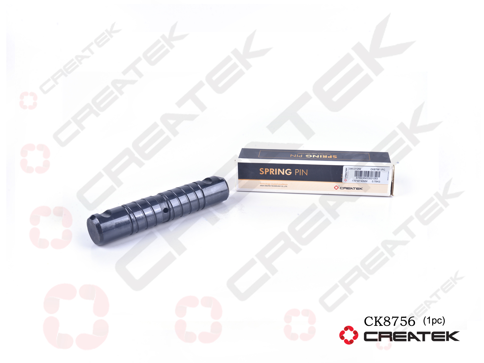 Палец передней рессоры D=30 L=147 DONGFENG CREATEK