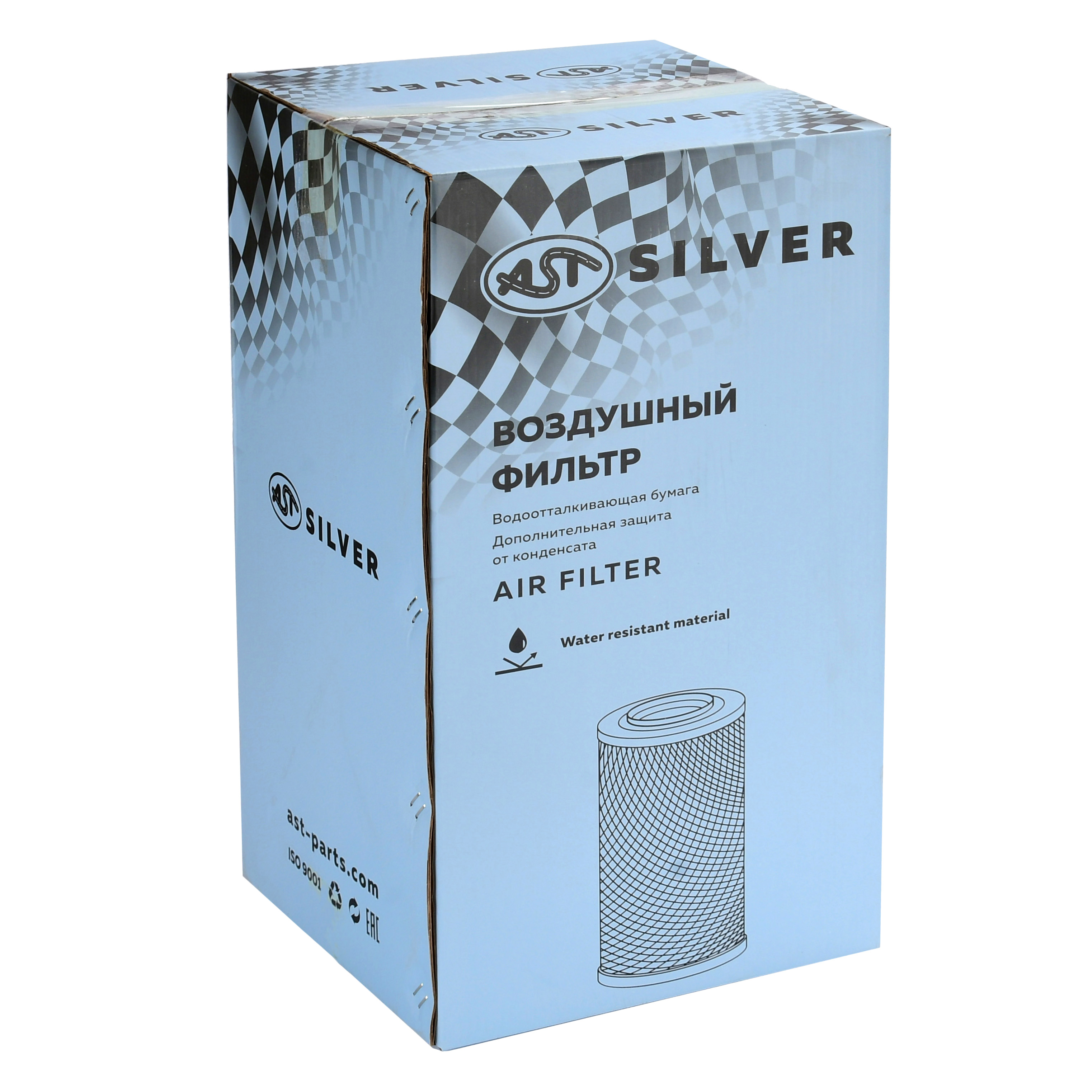 Фильтр воздушный 2652 HOWO T5G SITRAK (AST1578/WG9X25190061/WG9X25190062) AST Silver
