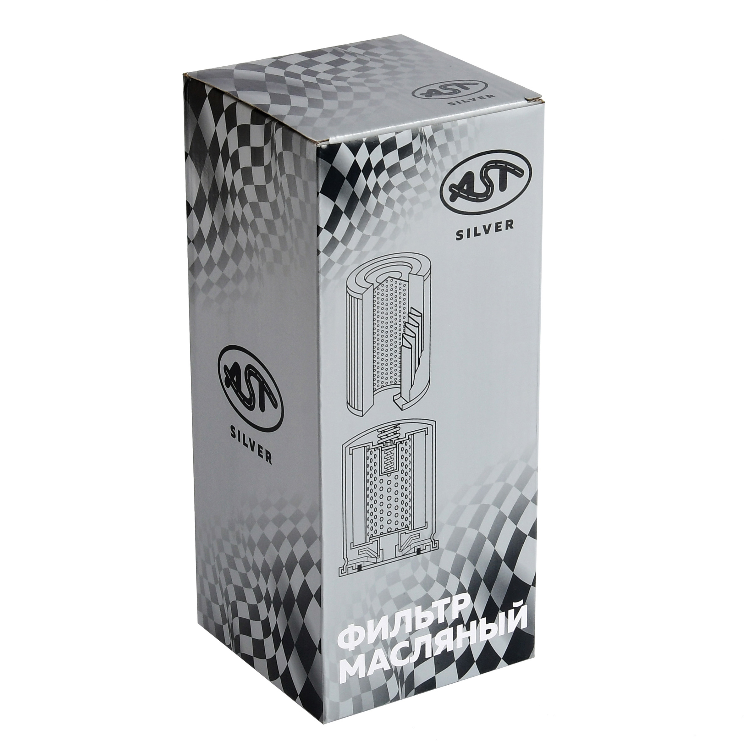 Фильтр масляный E2 LF4054/JX0818/W010502991 (AST1624/1000424655/VG61000070005/61000070005Н/W010502991/61000070005) AST Silver