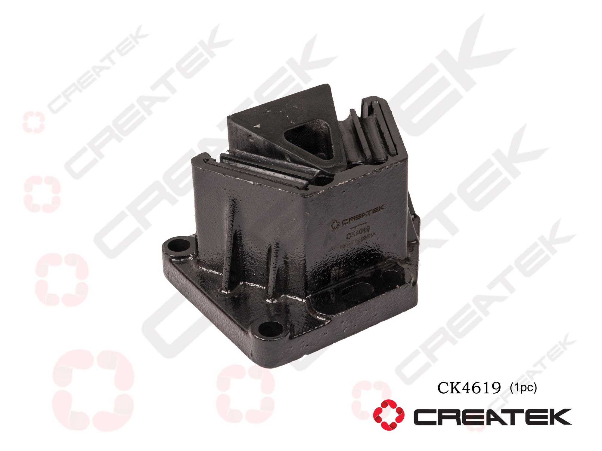 Кронштейн двигателя SHAANXI X3000 передний правый CREATEK