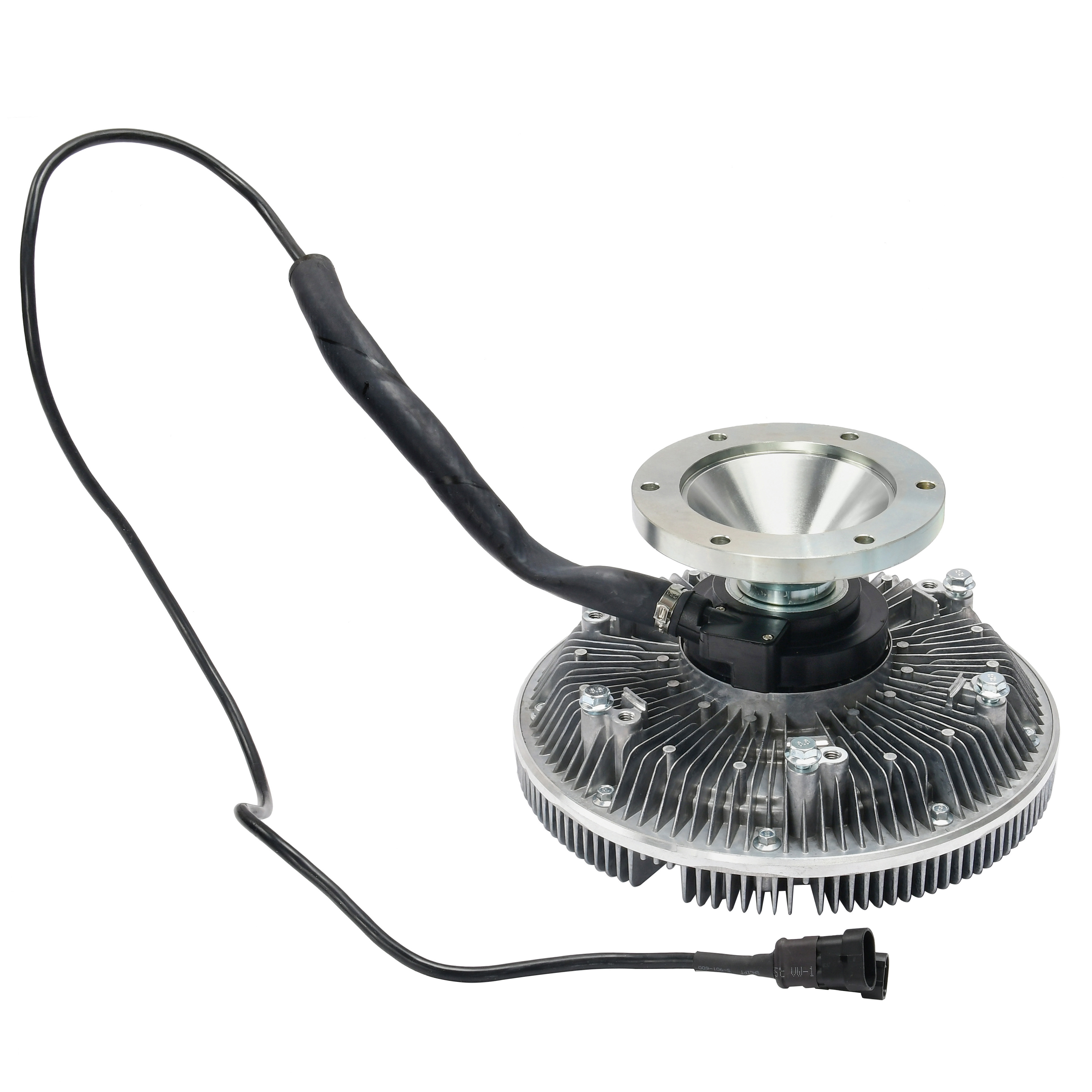 Муфта вентилятора WP12/WP13 электрическая  (AST1108/612600062253) OEM AST Silver