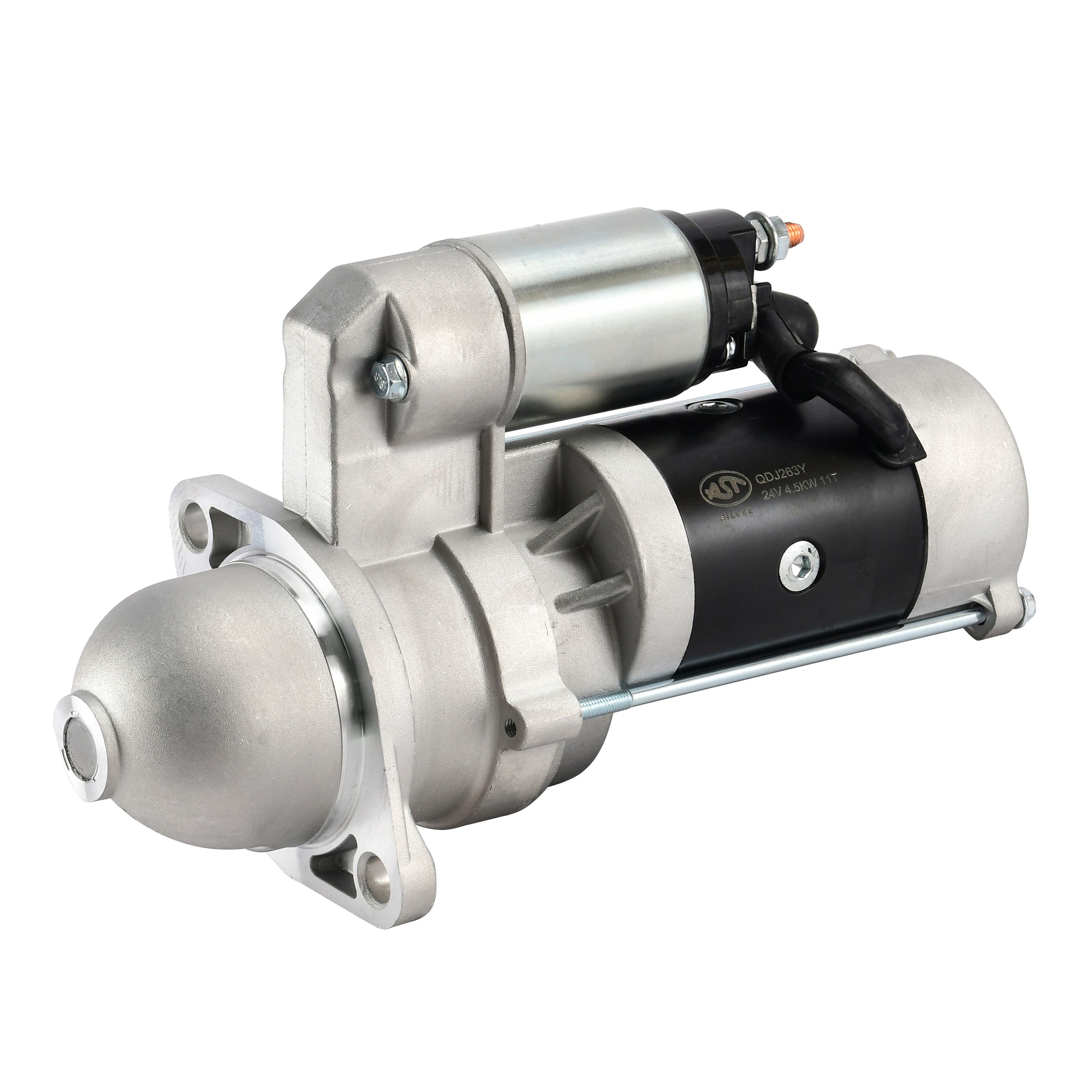 Стартер BAW 1044 YUEJIN 1041 E2 11 зуб. 24V/4.5KW (AST1379/QD263Y) AST Silver