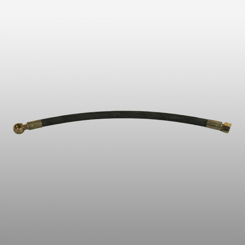 Шланг ГУР (L=625ММ) (от трубки к цилиндру) 8х4 shacman, shaanxi F3000