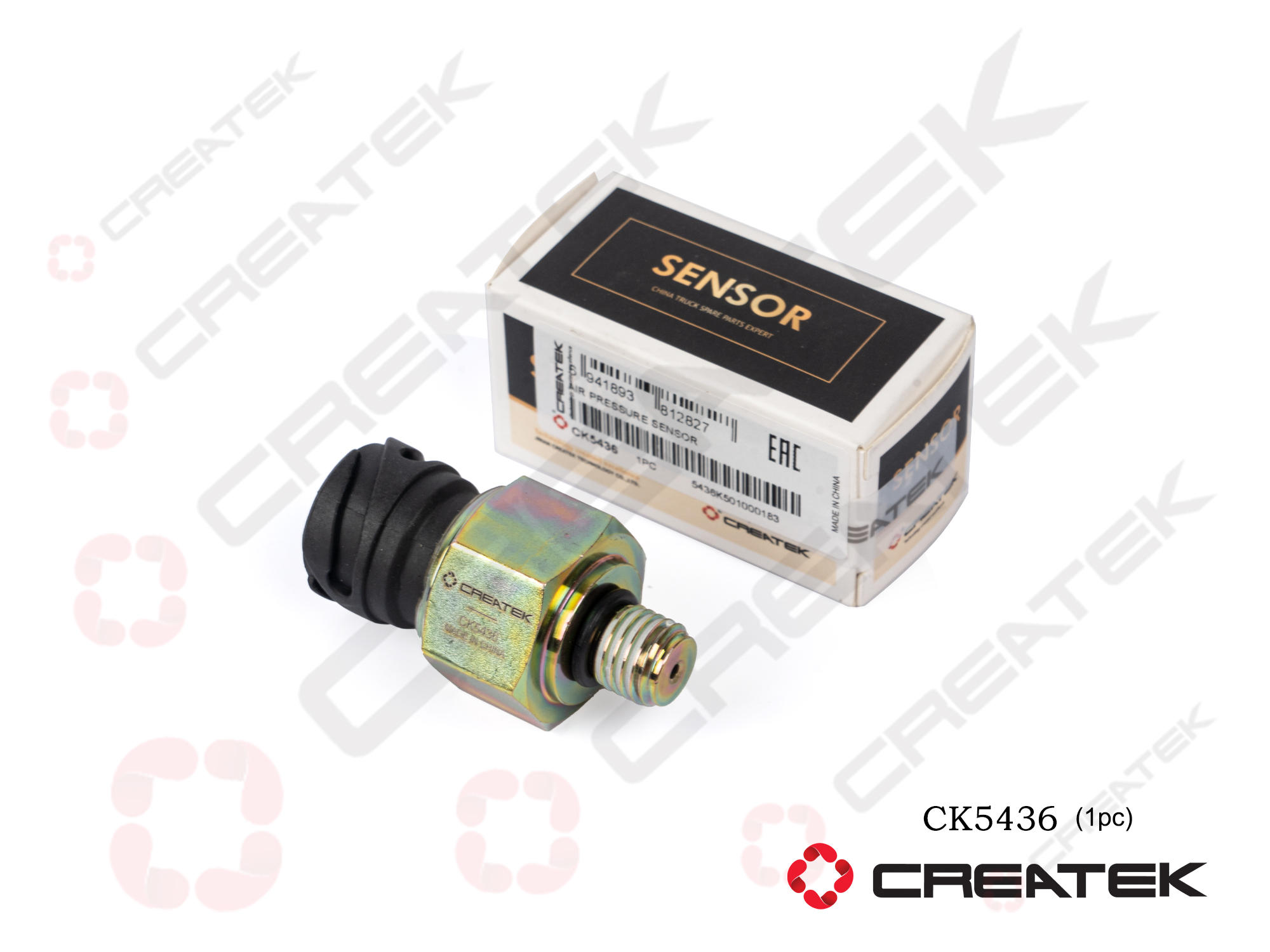 Датчик давления воздуха Shacman F3000 CREATEK