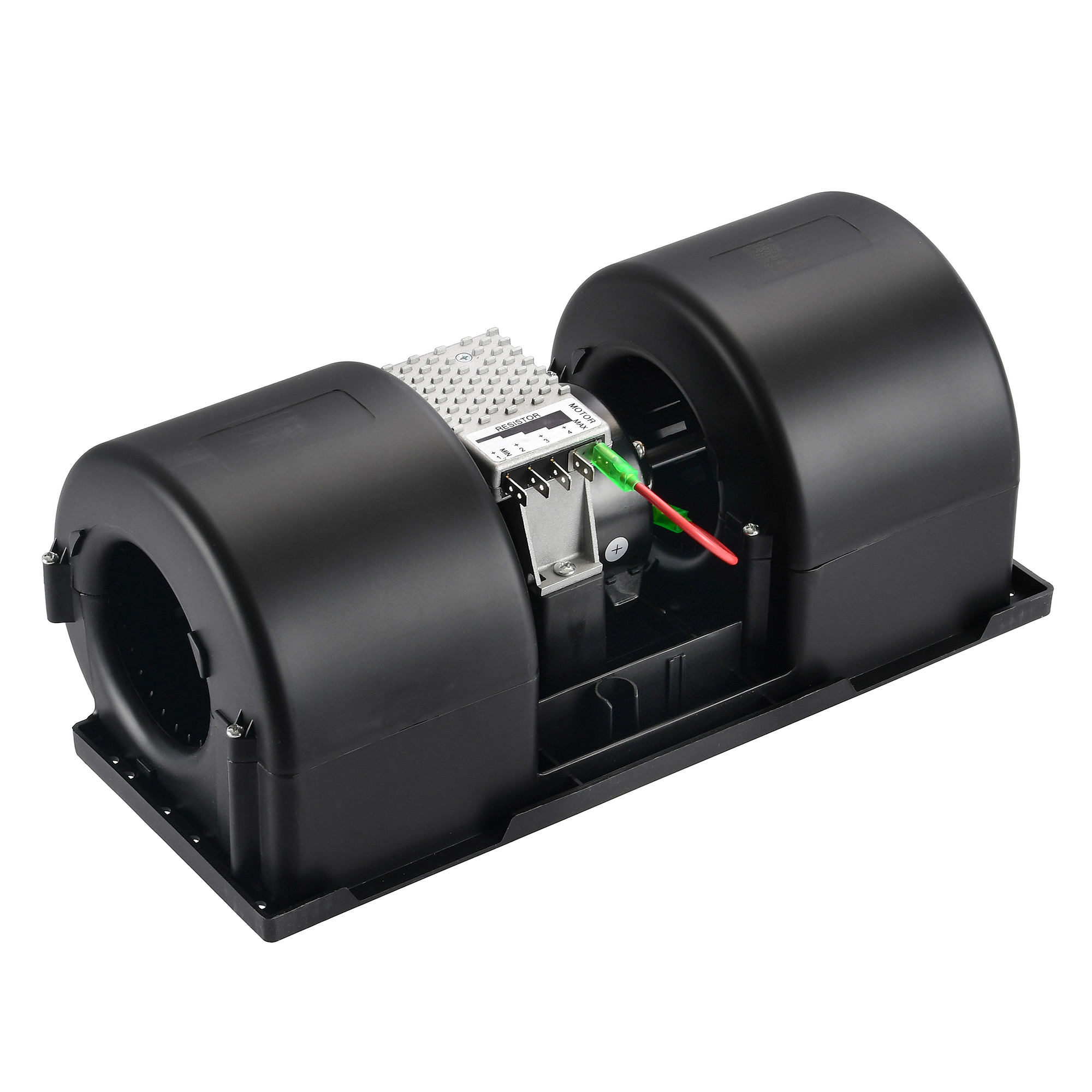Мотор отопителя SDLG 956, 968/ VOLGABUS/ПАЗ (24v)  (AST0442015/006-B40-22/KT22-2X18/ZHF281A/56C0603/006B45B22/4130000633005) OEM AST Silver