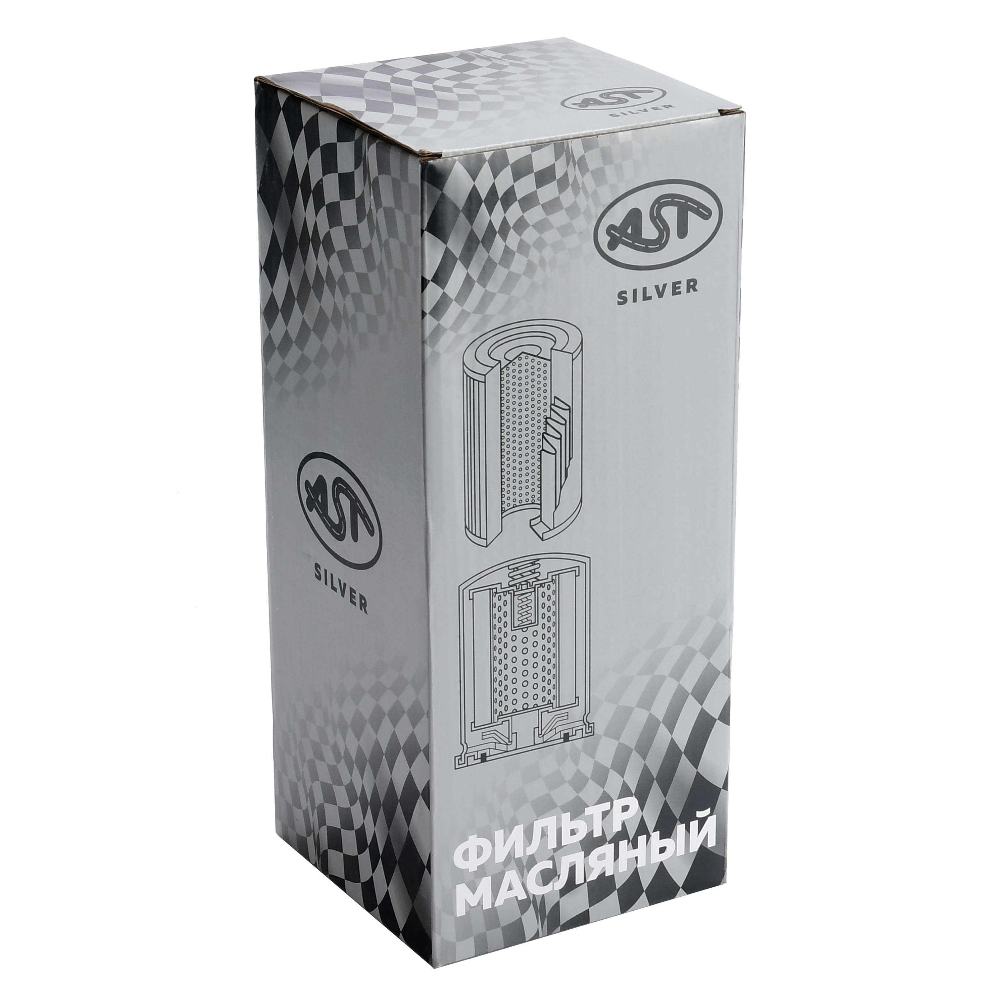 Фильтр масляный JX1023 FAW J6/J7 4180 4250 (AST1633/1012010-M18-054W) AST Silver