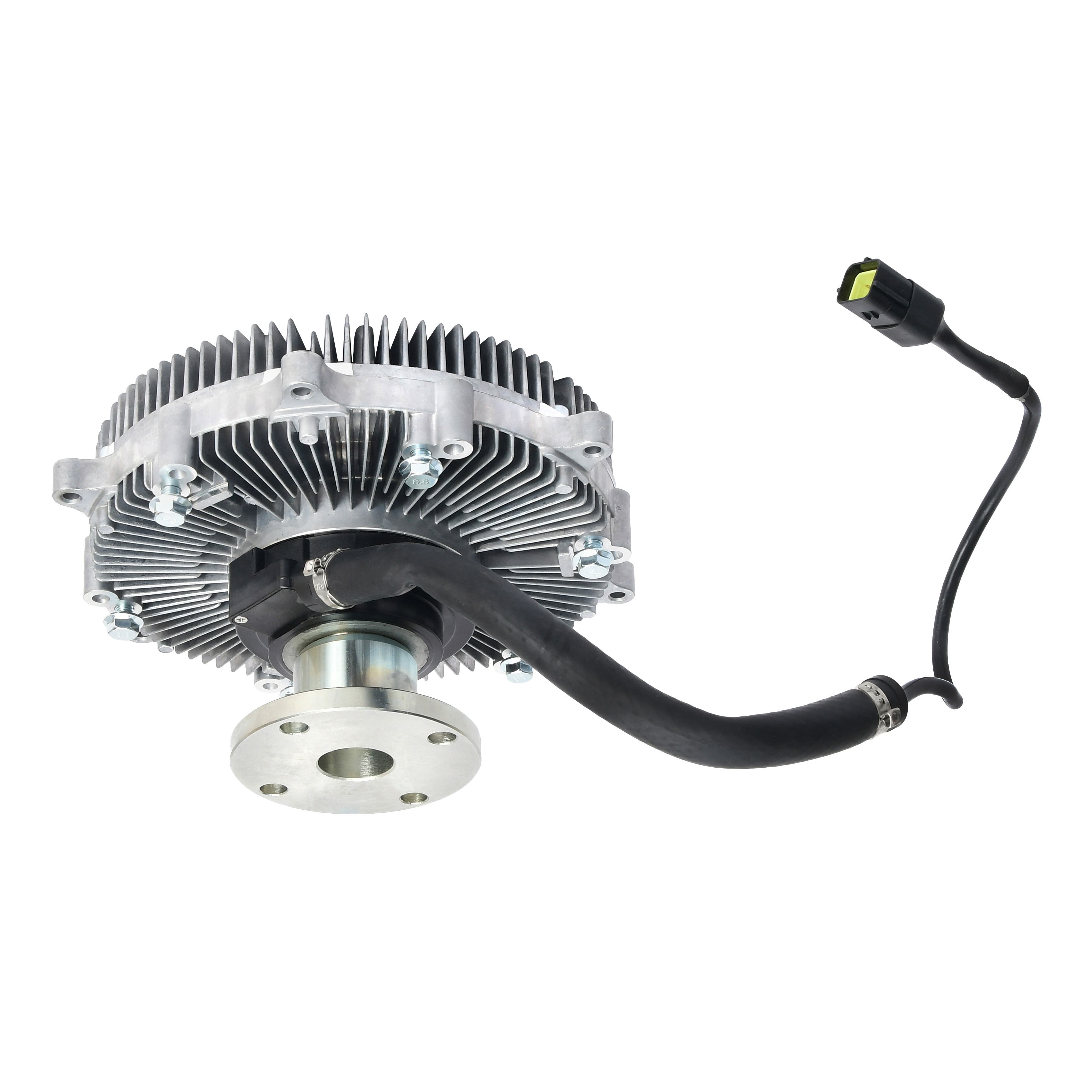 Муфта вентилятора FAW J7 CA6DM3-55E53 электрическая (AST1093/1313010-2000-C00/E) OEM AST Silver