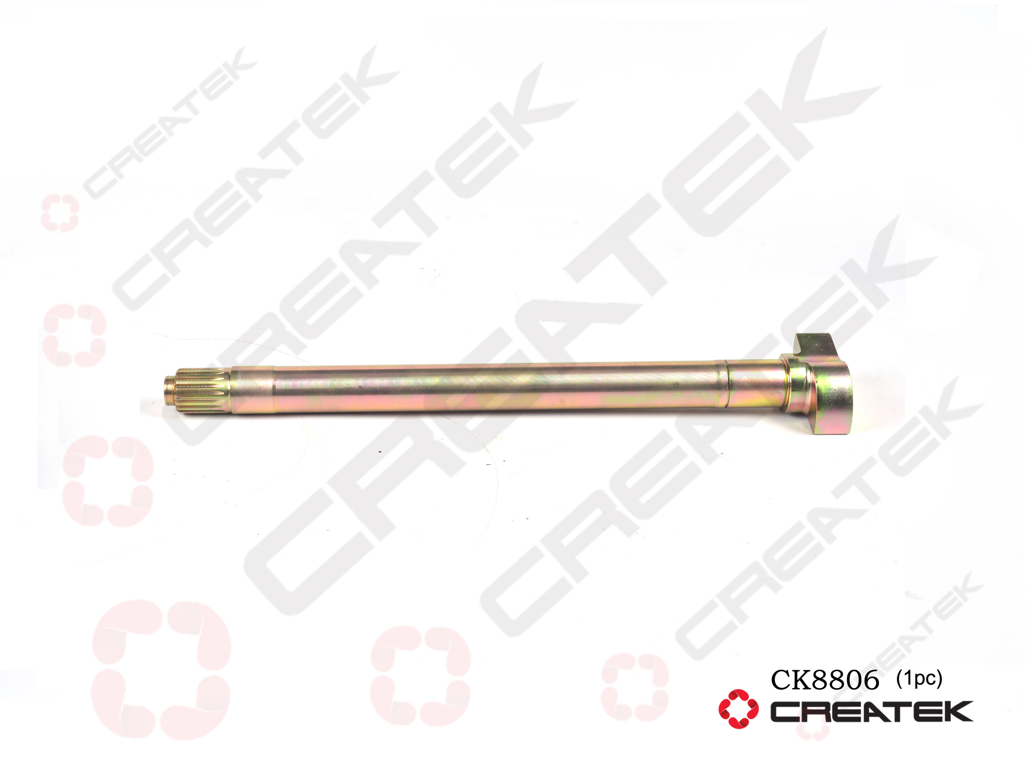 Вал тормозной задний правый L=555mm CREATEK