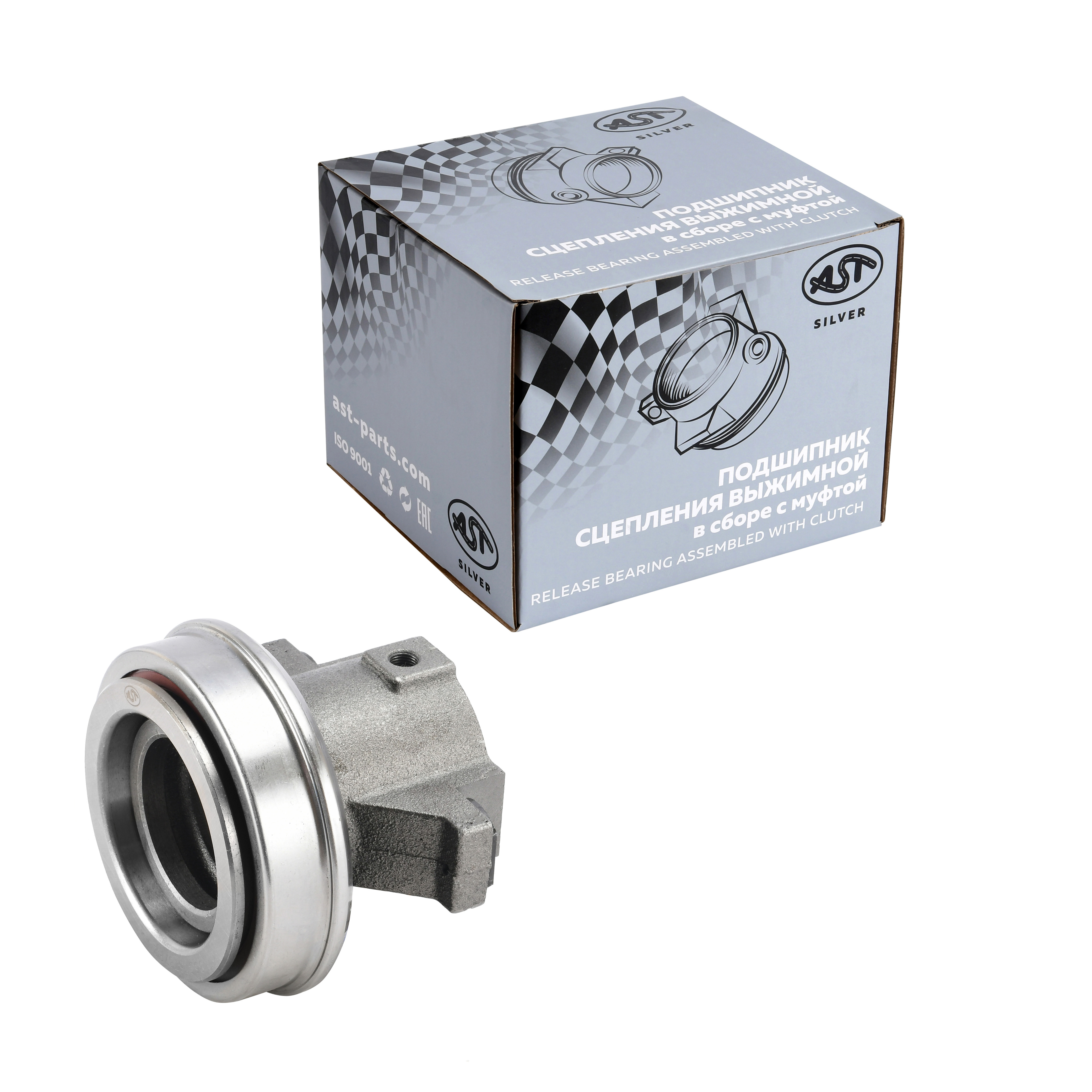 Подшипник выжимной 430 в сборе F3000 (AST1138/85CT5787F2) OEM AST Silver