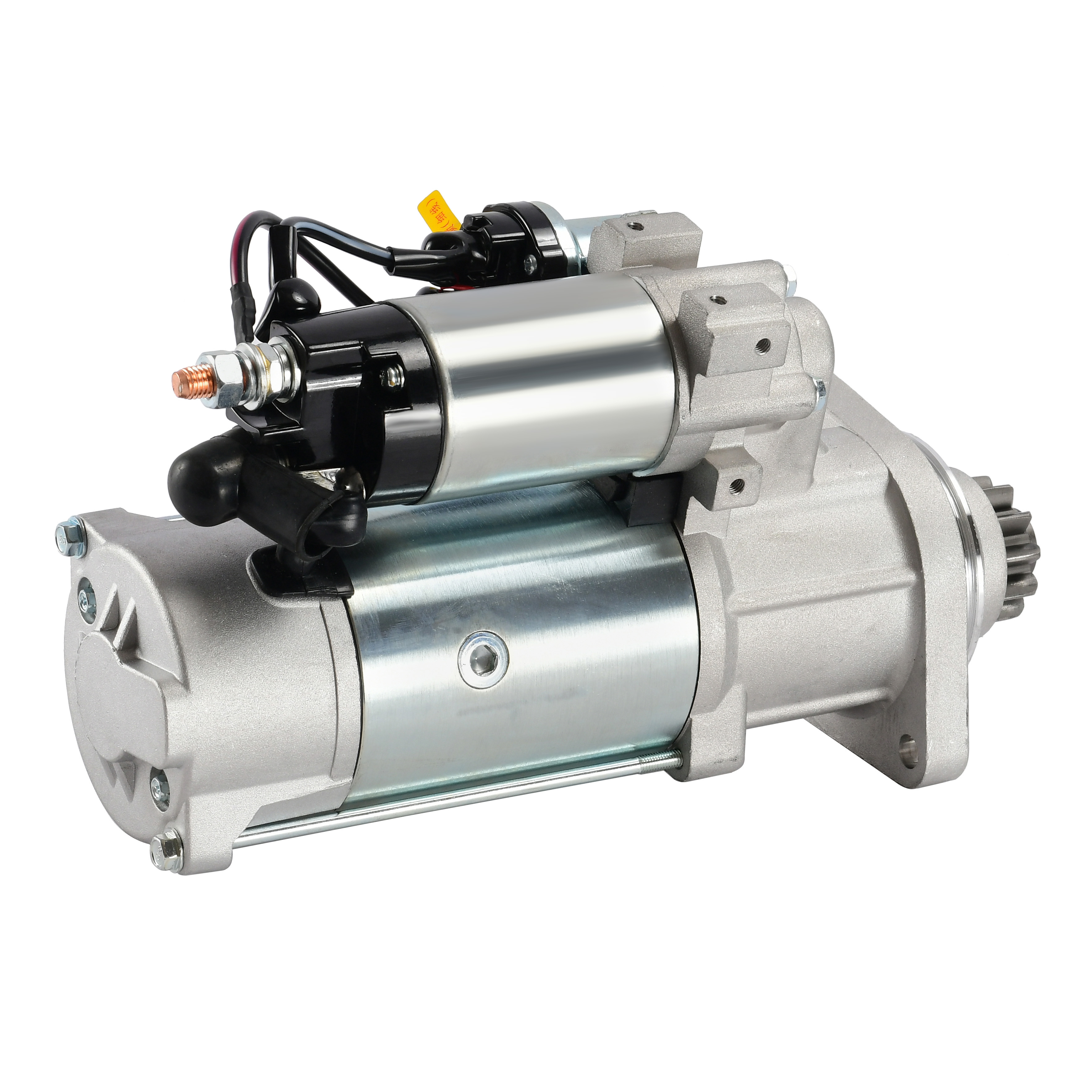 Стартер WP10/WD61509QD 11 зуб. (AST1413/3708-00330/0001261052/612600091076/612600090561/612600090293/612600090409) AST Silver