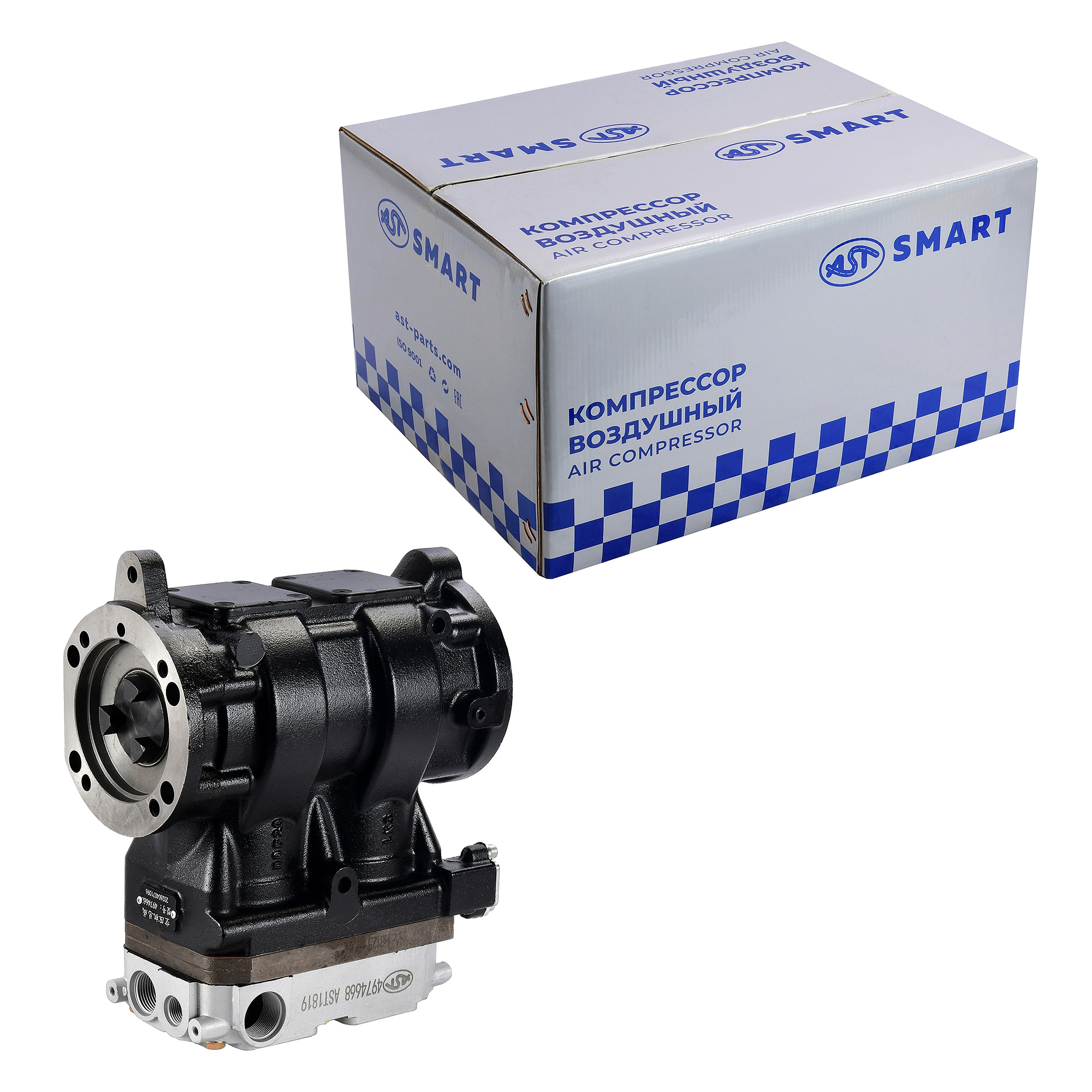 Компрессор CUMMINS M11/QSM/ISM/NT855 X3000  2 ц. (AST1819/4071225/5257958/3411777/4974668X/4974668) AST Smart