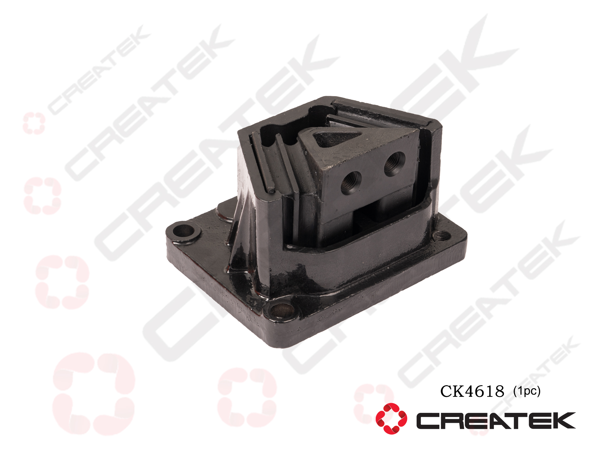 Кронштейн двигателя SHAANXI X3000 передний левый CREATEK