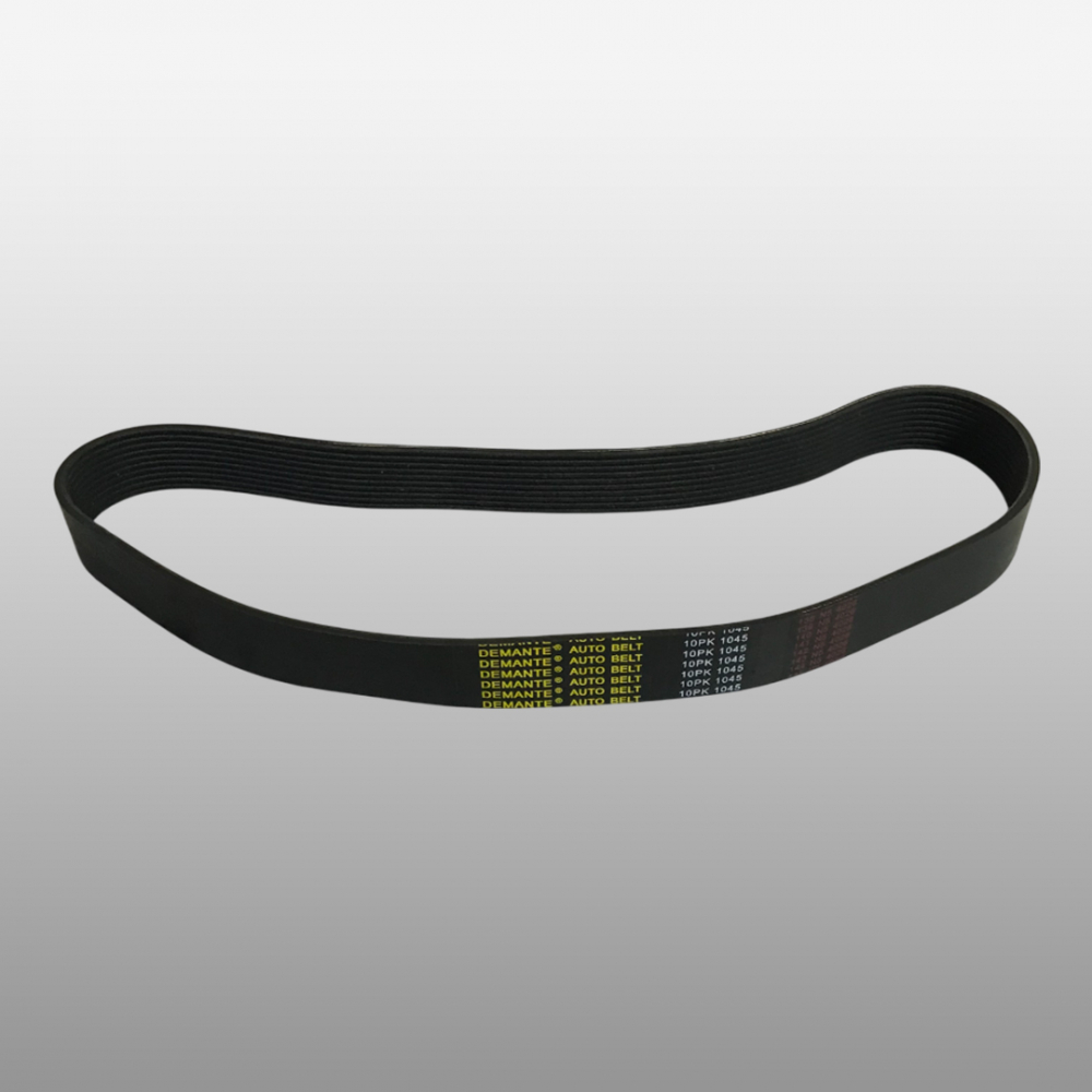 Ремень 10PK1045 SHAANXI F2000/F3000/HONGYAN/DAYUN (20007810/612600061360) этилен-пропил. каучук QINYAN