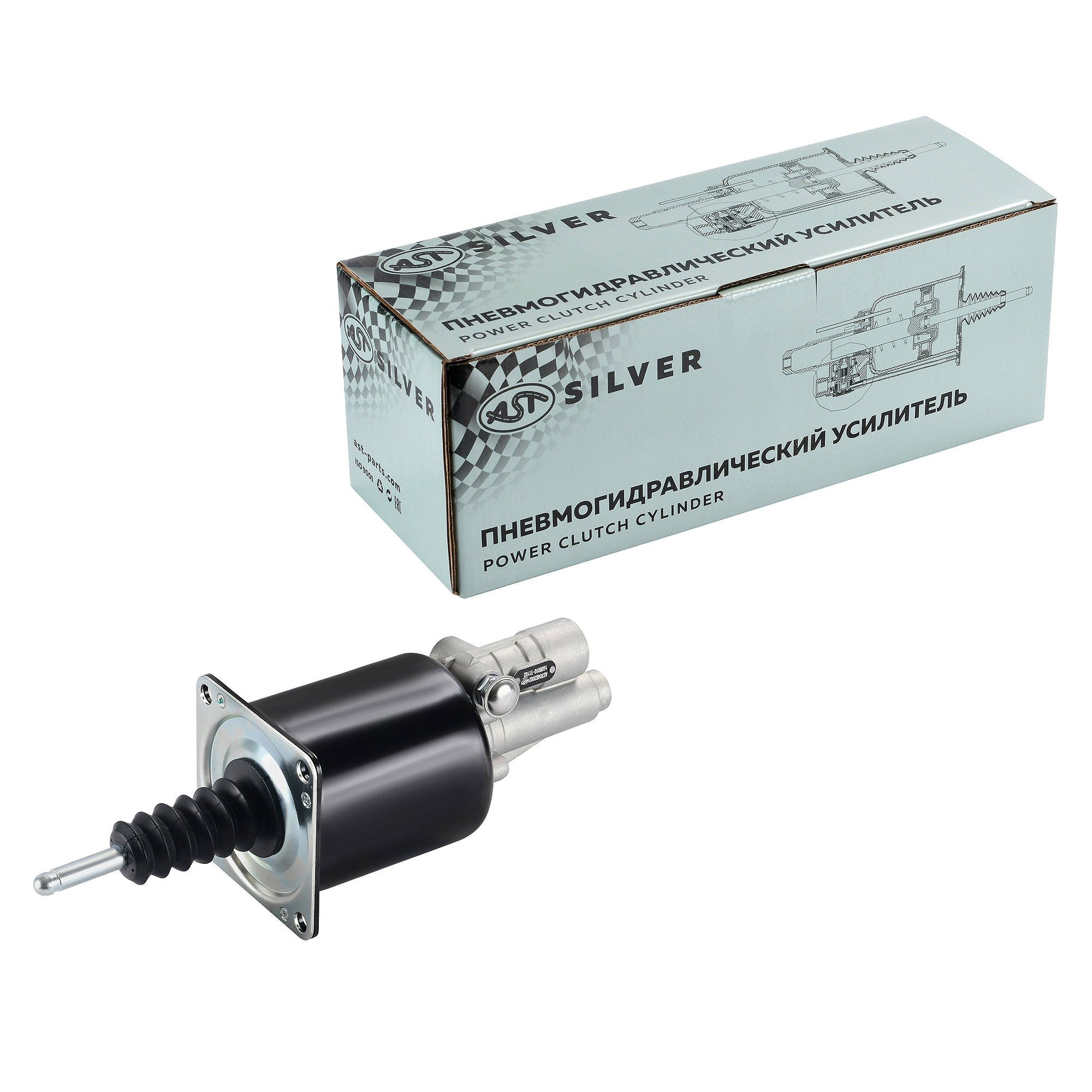 ПГУ D=102 CUMMINS DONG FENG (AST0482002/1608010-T1102) OEM AST Silver