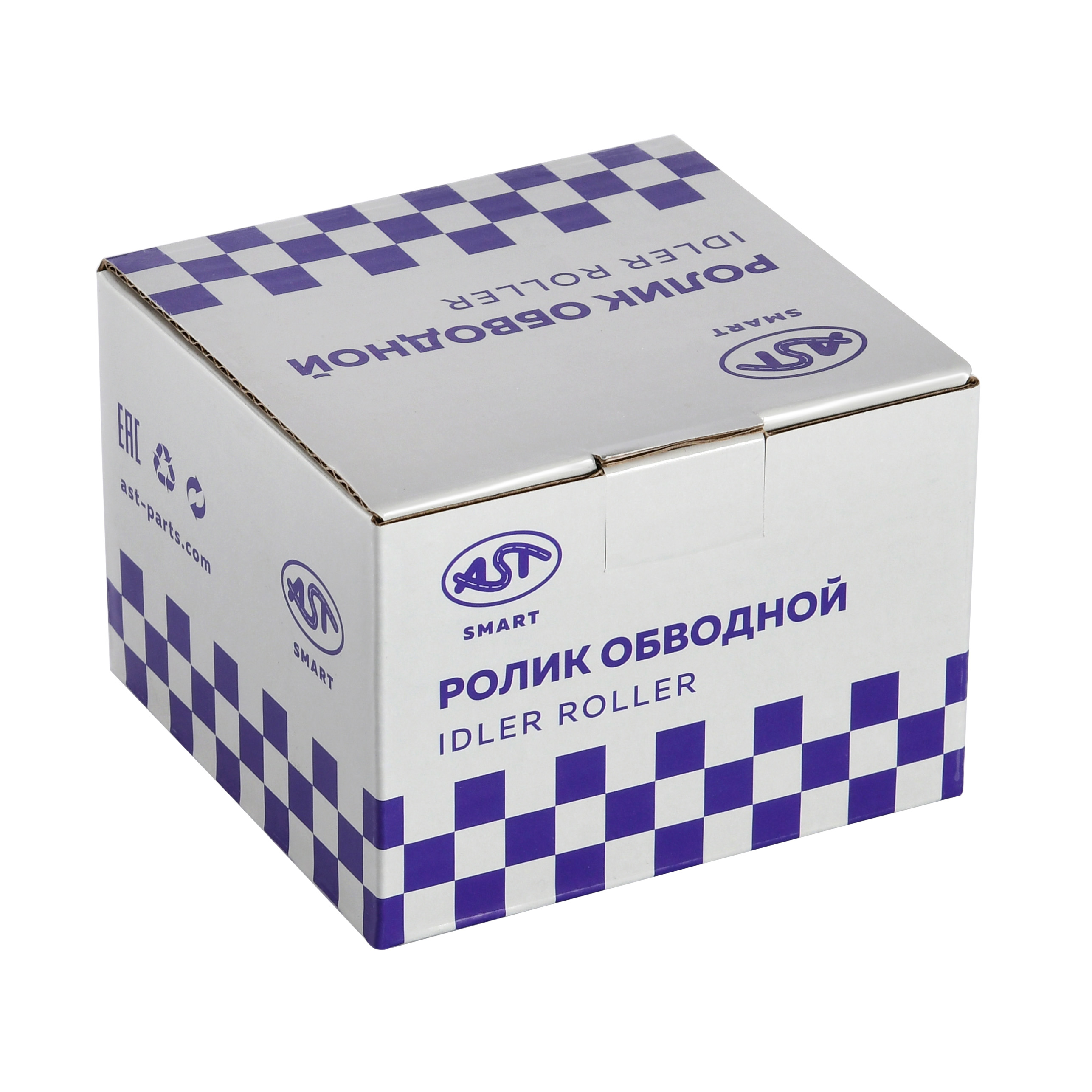 Ролик обводной WP7 МАЗ/SHAANXI плоский (AST1375/610800060494)  AST Smart