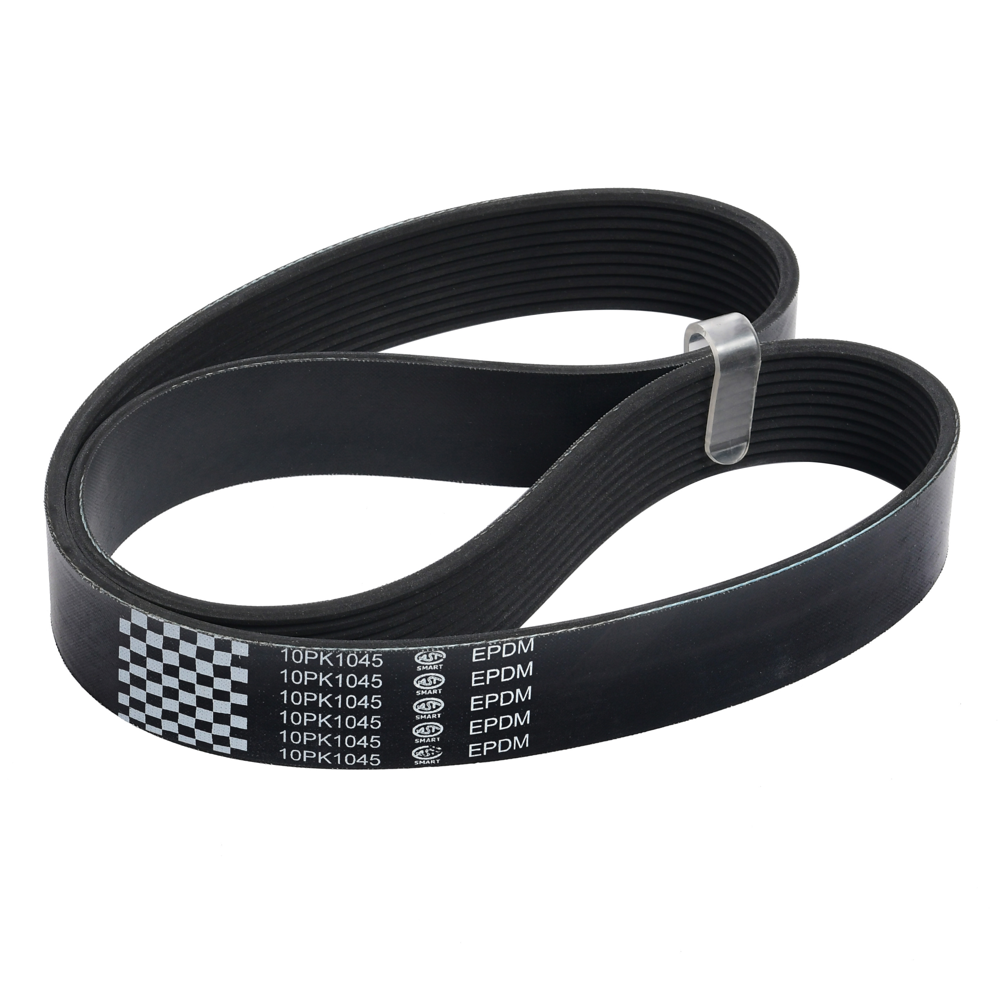 Ремень 10PK1045 SHAANXI F2000/F3000/HONGYAN/DAYUN (AST1254/612600061360) этилен-пропил. каучук AST Smart