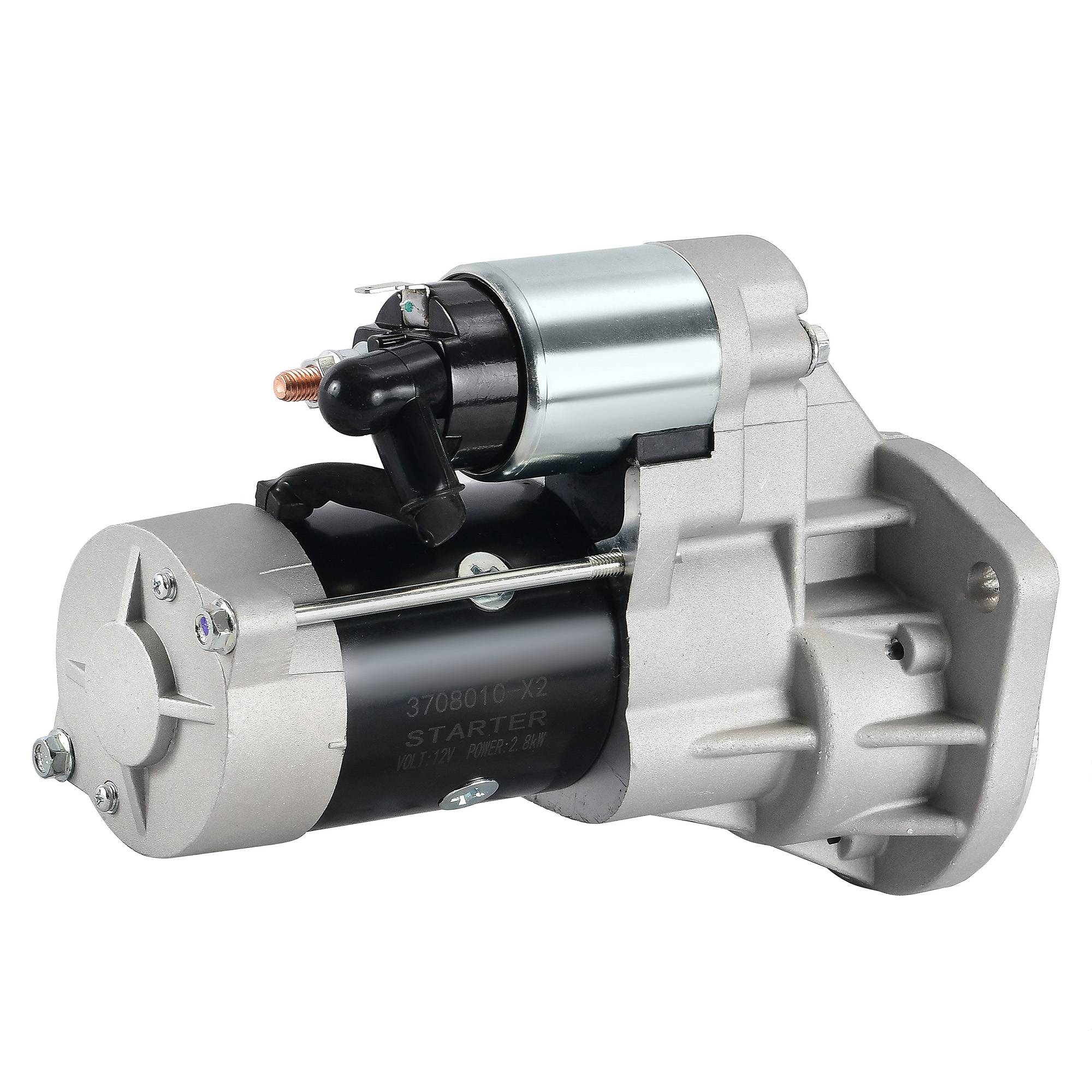 Стартер BAW 1044/1065 (E-3) FAW 1041/1031/1051 9 зуб. QDJ1338 12V/2.8kW (AST1380/QDJ1338/3708010-X2) AST Smart