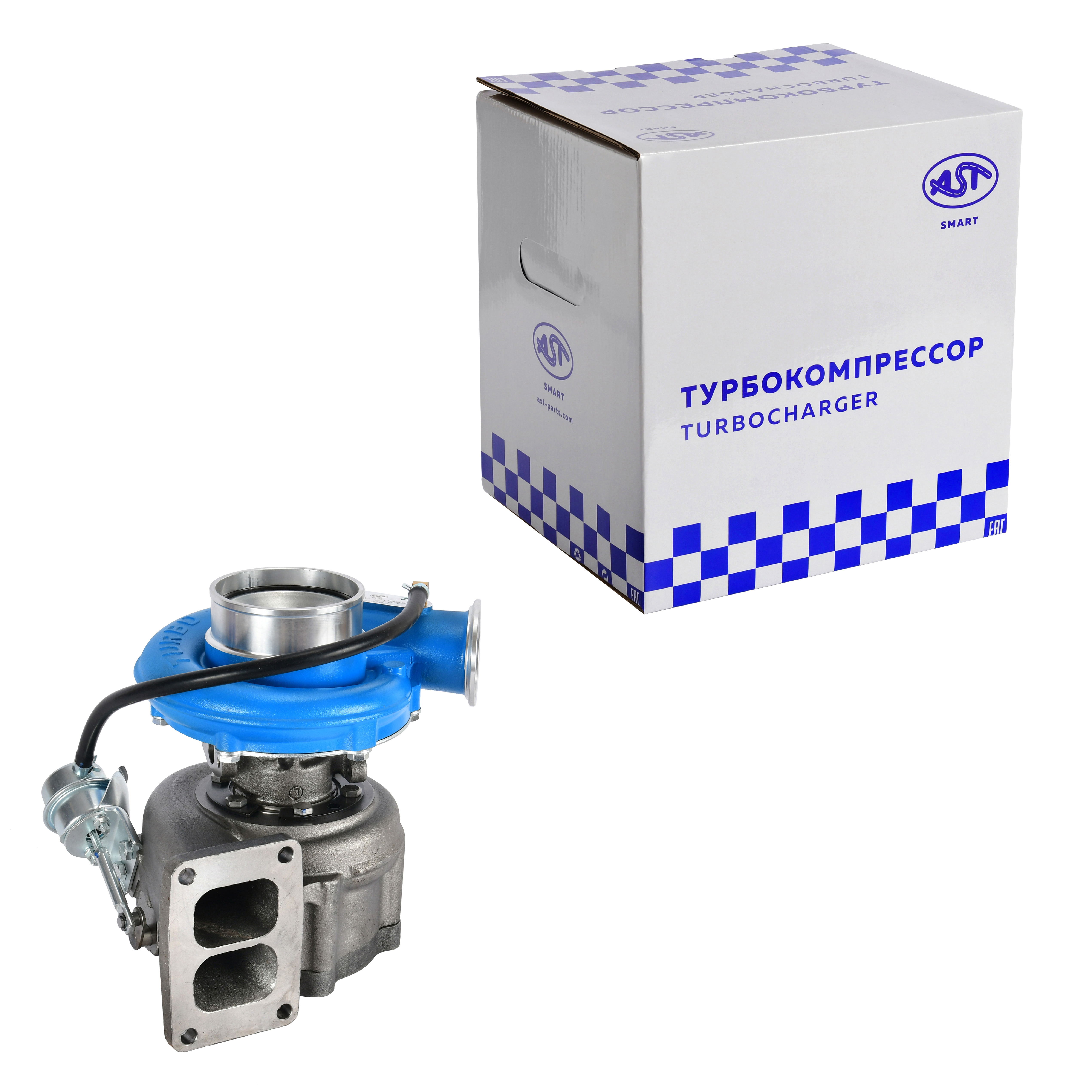 Турбина  WP10 WD12 WD618 под фланец (AST1503/612601110925)  AST Smart